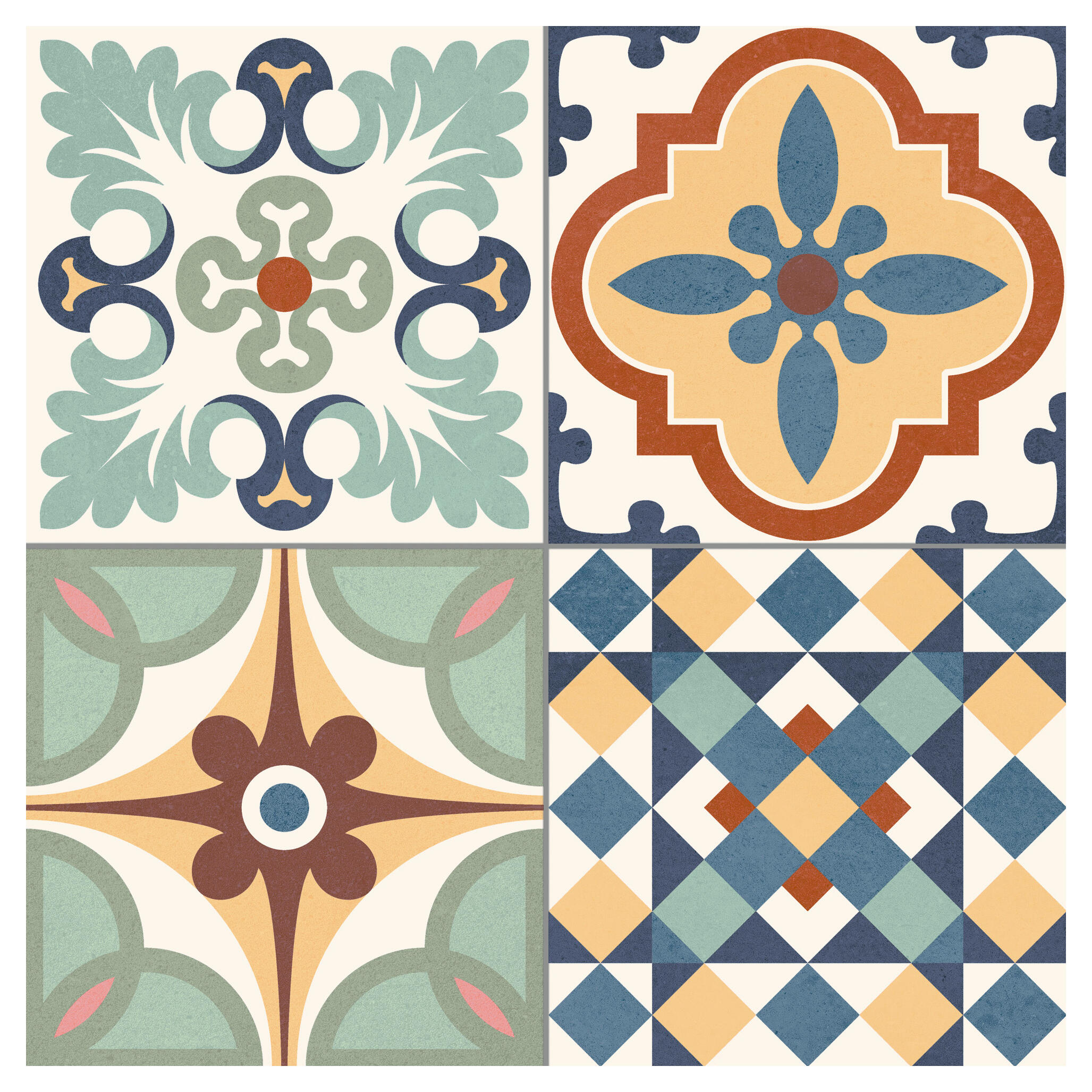 Pavimento cerâmico Heritage Mix 33.15x33.15 cm - 18