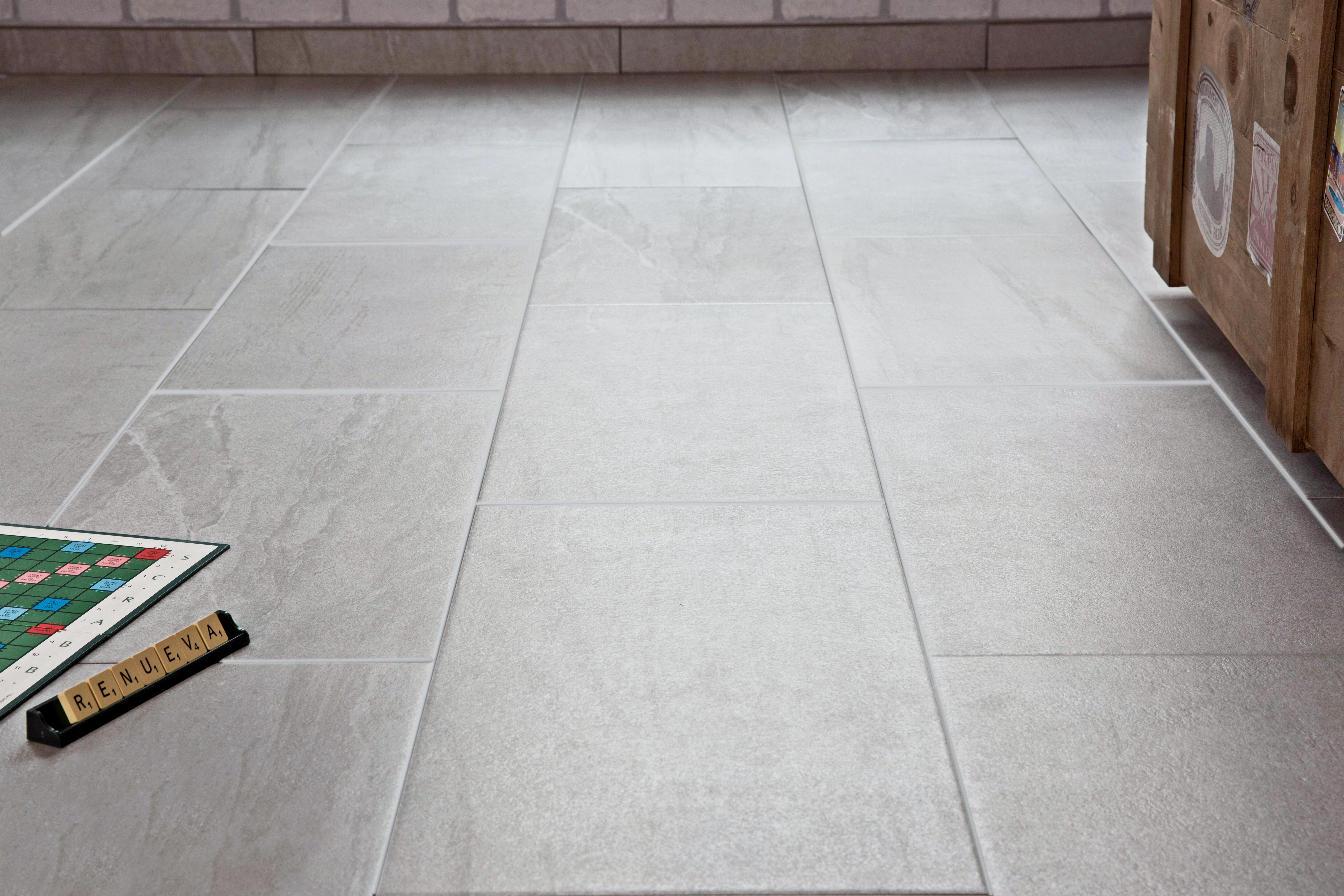 Suelo/Azulejo porcelánico Materia efecto piedra gris 31.6x60.8 cm ARTENS - 5