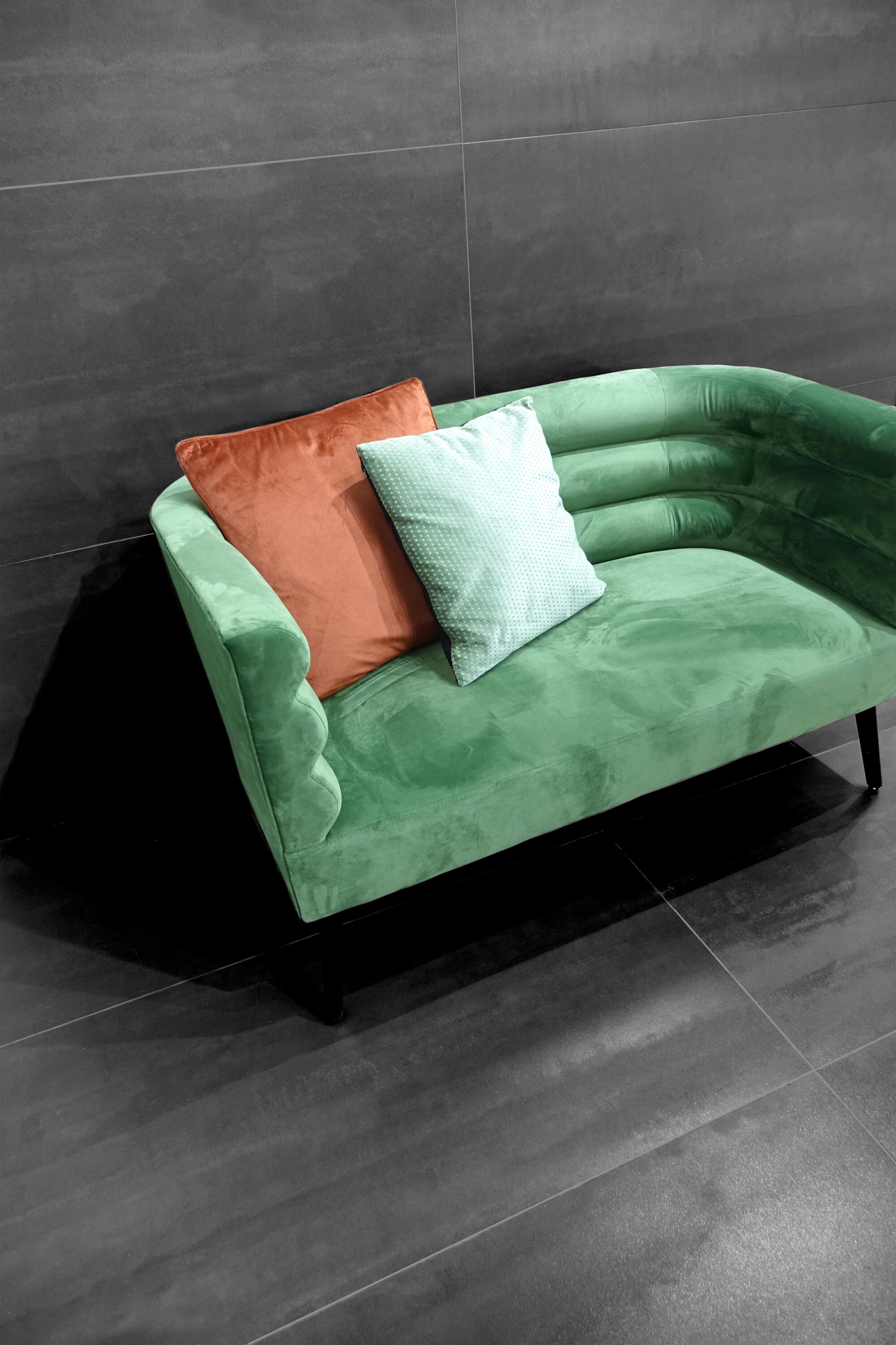 Suelo/azulejo porcelánico ng sinergy efecto metal negro 60x120 cm c1