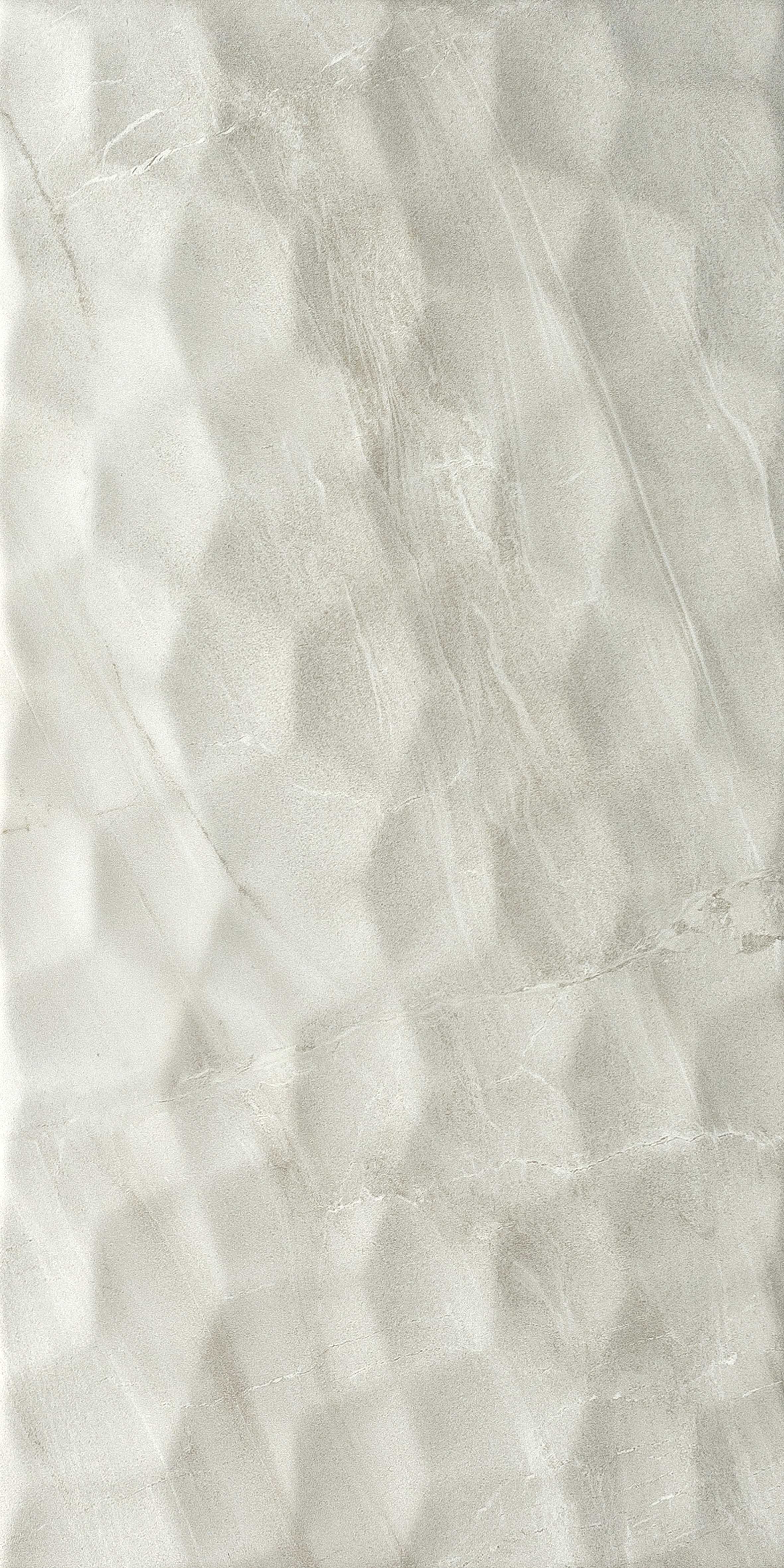 Azulejo cerámico angora efecto mármol gris 30x60 cm grespania