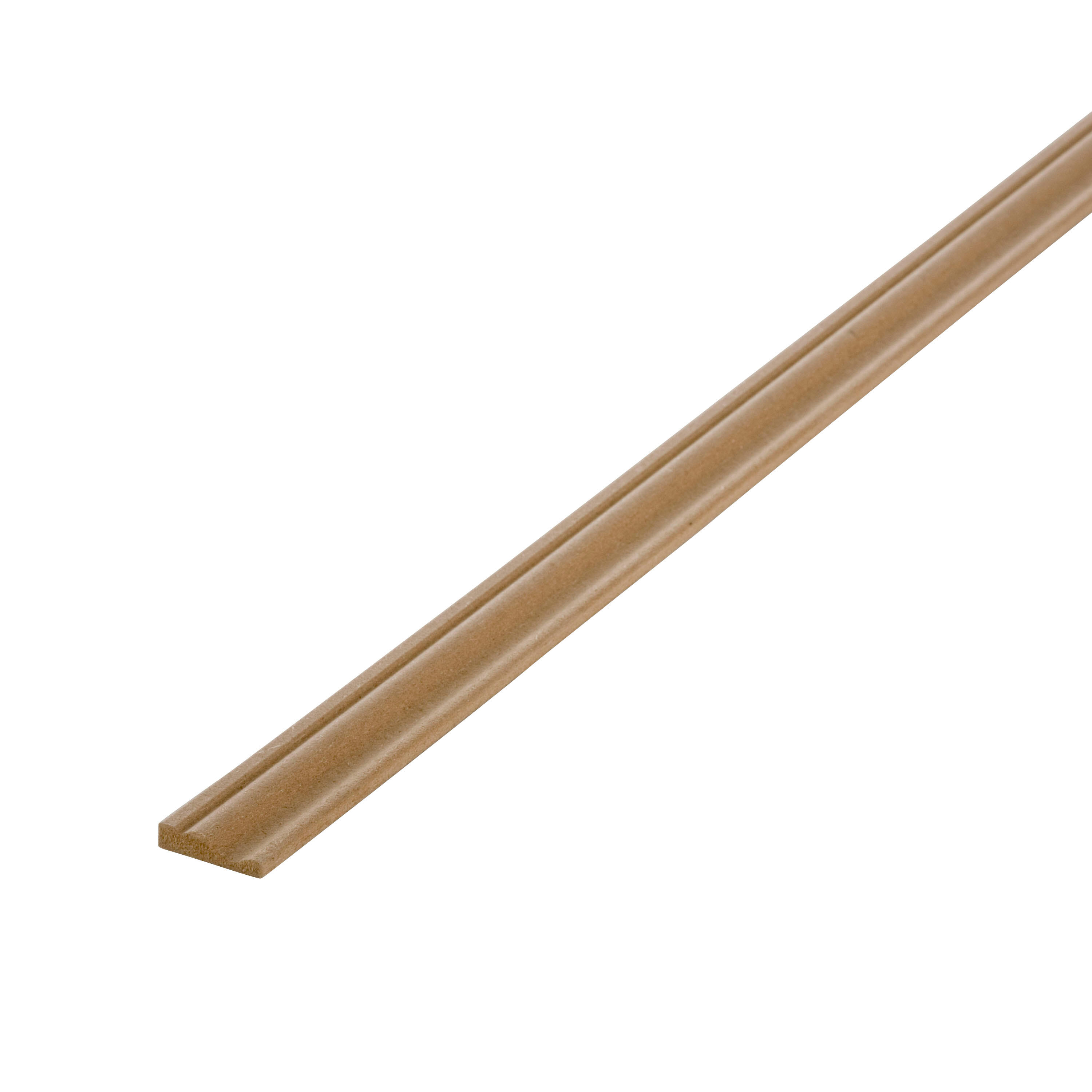 Chambranle médium (MDF) classique , 9 x 38 mm, L. 2.44 m - 4