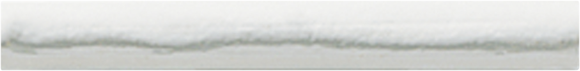 Moldura cerámica chic / glamour efecto relieve blanco 15x2cm