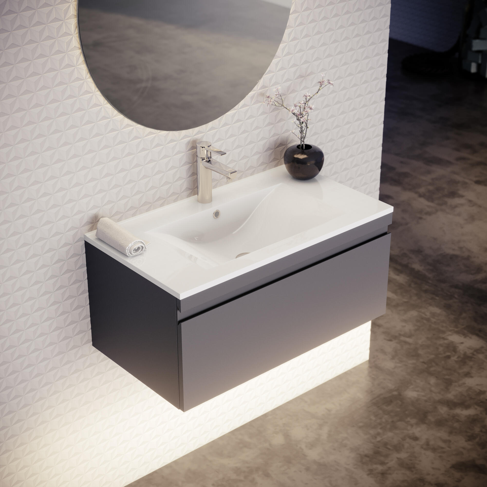 Lavabo encastrado Max