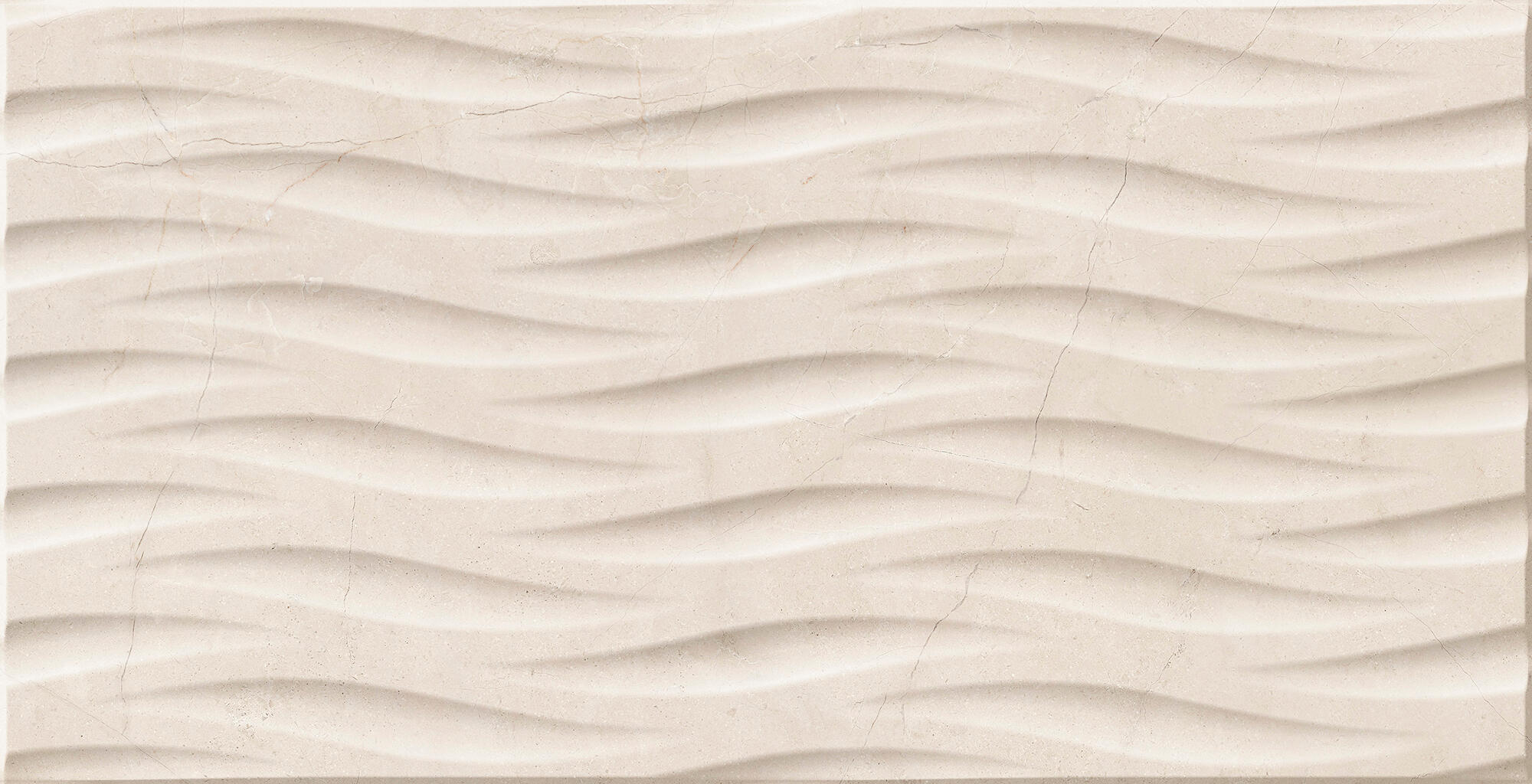 Azulejo porcelánico verona efecto mármol crema deco 32x62.5 cm artens