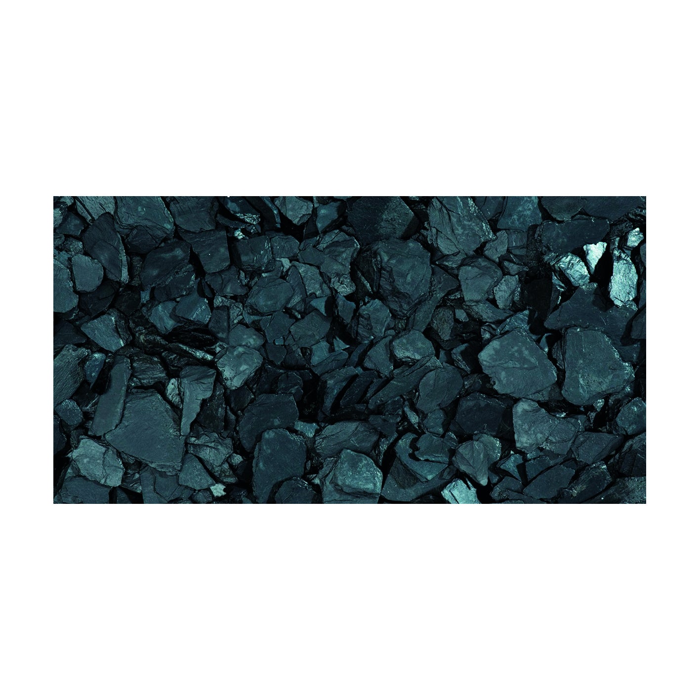 Sacchetto di roccia ardesia nera 20 kg 30/50 mm - 4