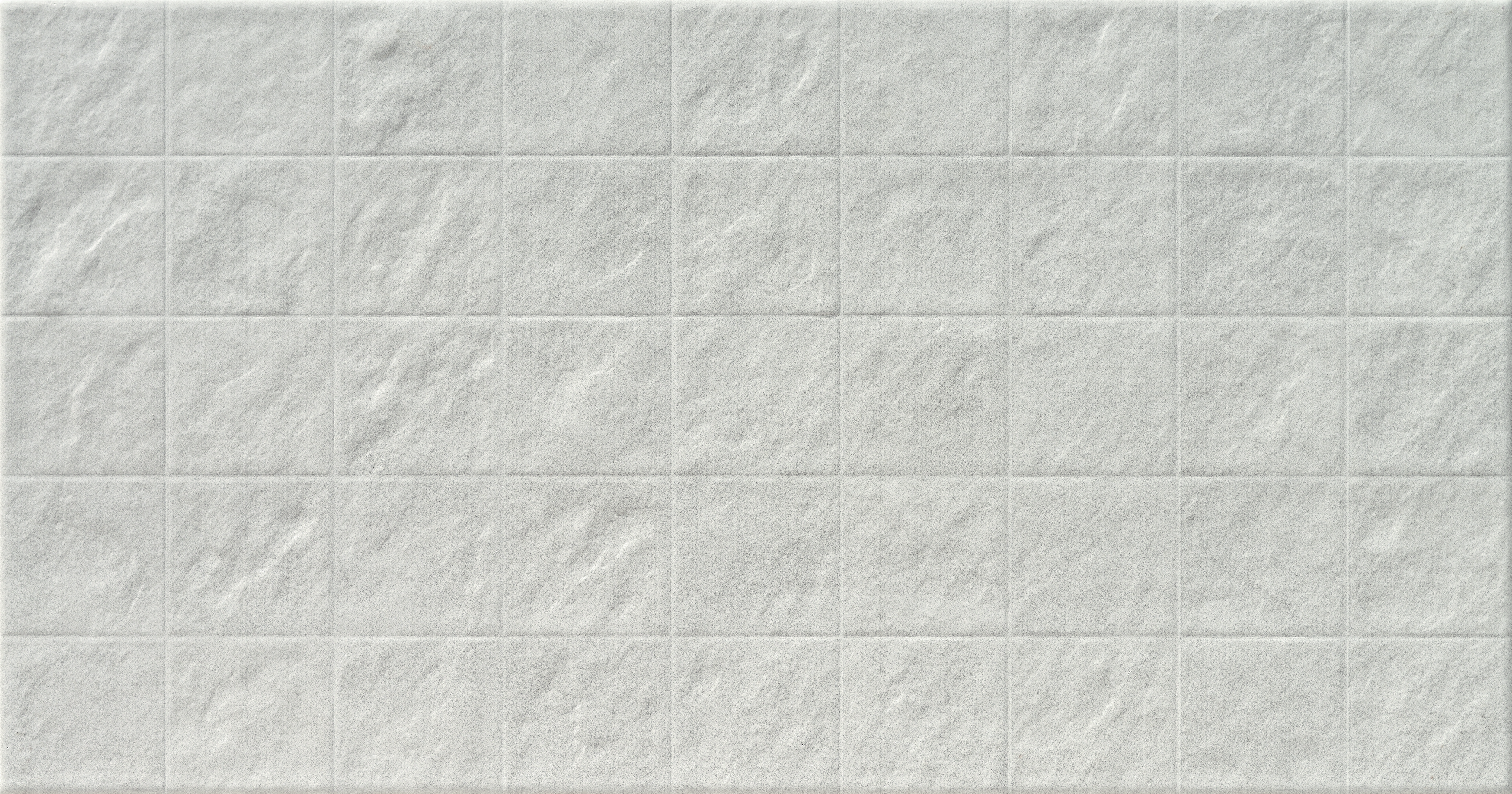 Azulejo cerámico Mystone efecto cemento blanco relieve 31.6x60 cm