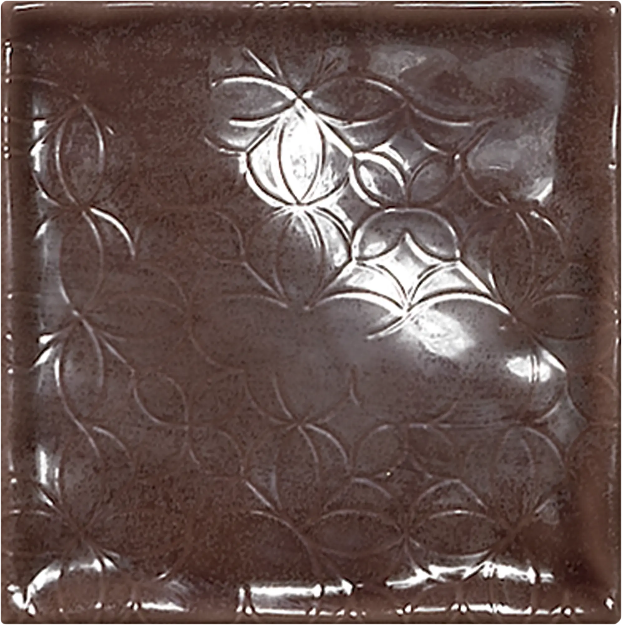 Azulejo cerámico chic efecto burdeos 15x15 cm