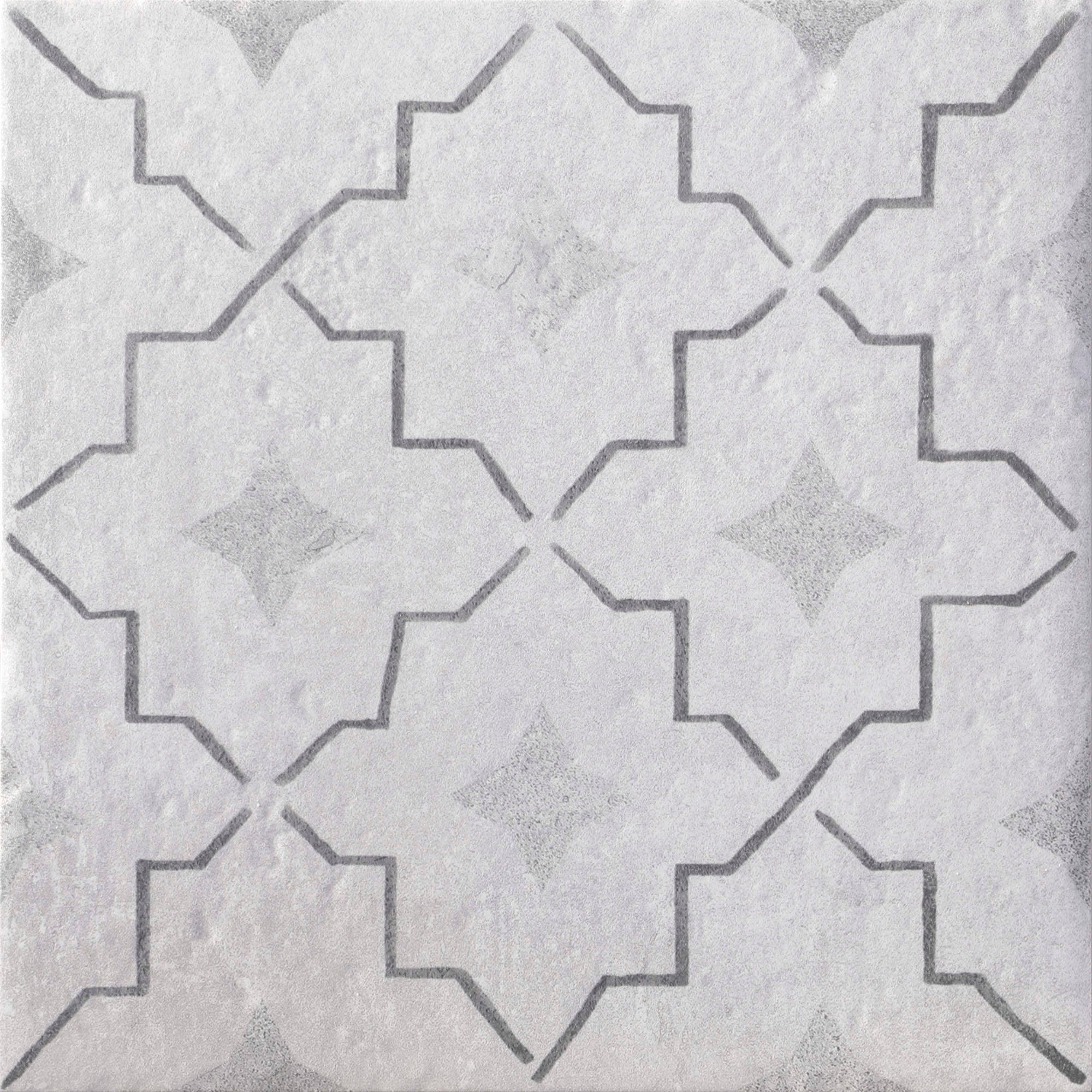 Suelo/Azulejo porcelánico Carino efecto hidráulico como 20x20 cm - 2