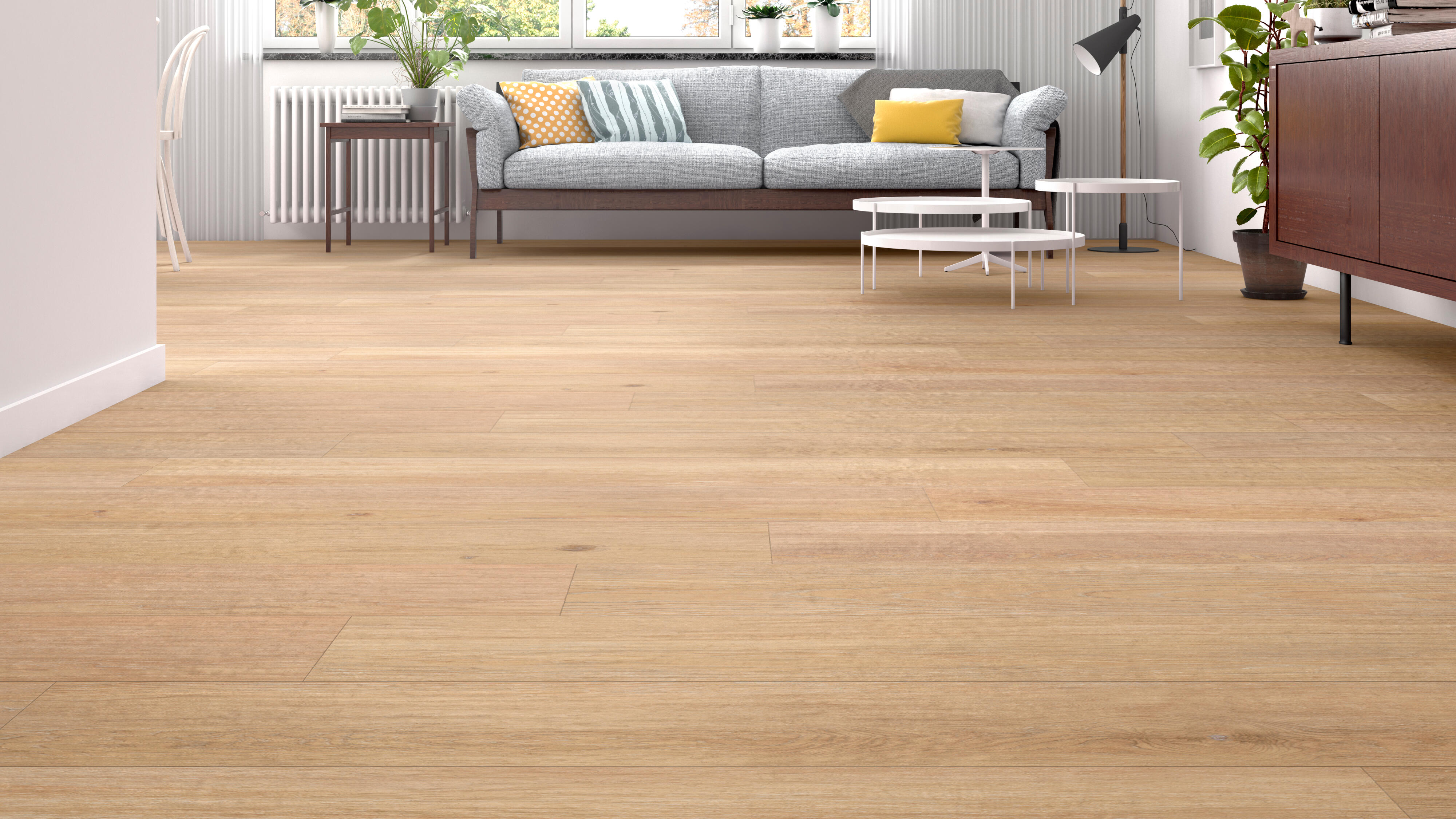 Pavimento cerâmico Artens Oslo Cream 25x150 cm - 2