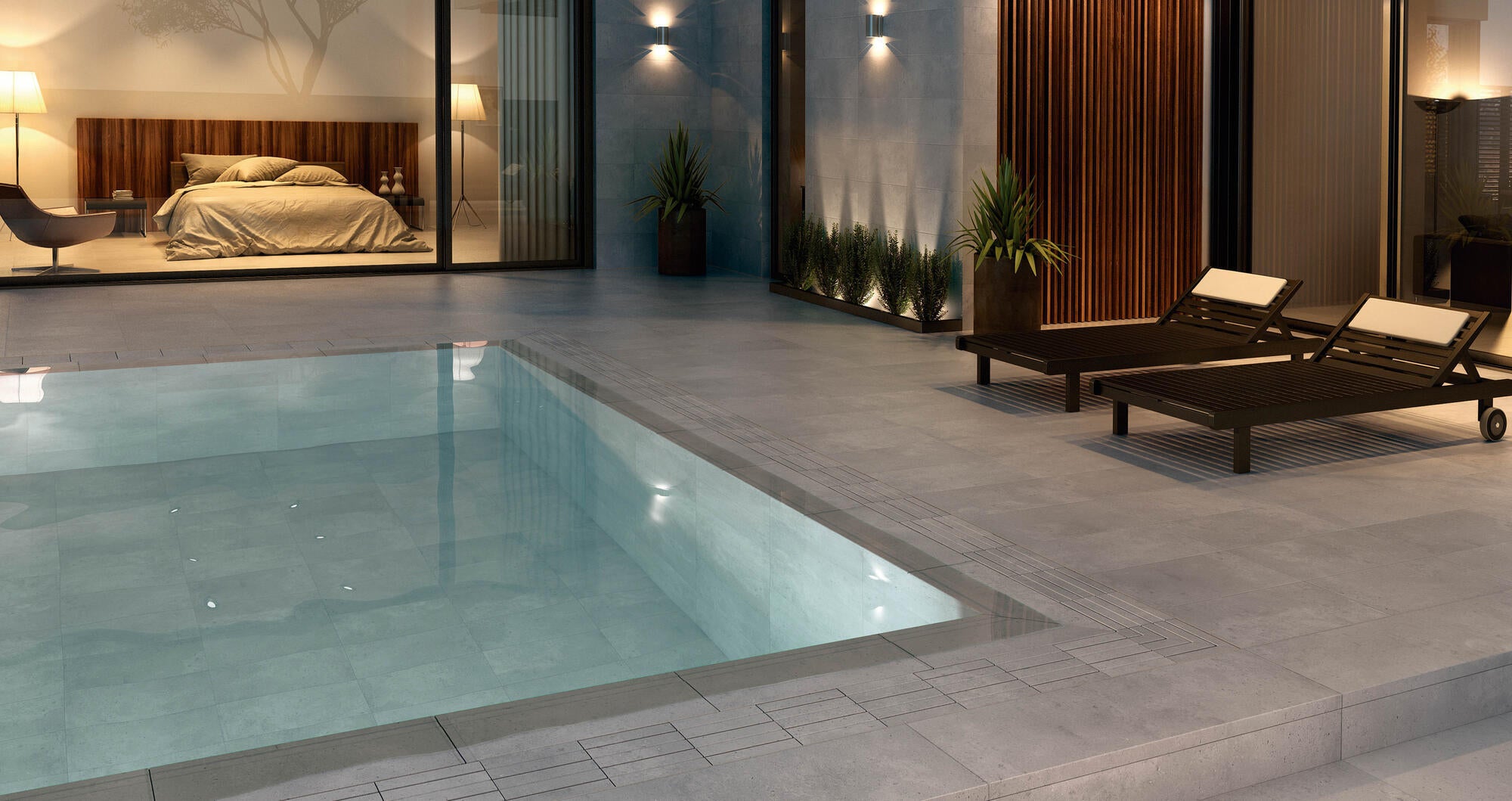 Suelo porcelánico litos efecto piedra artico 33x66.5 cm c3