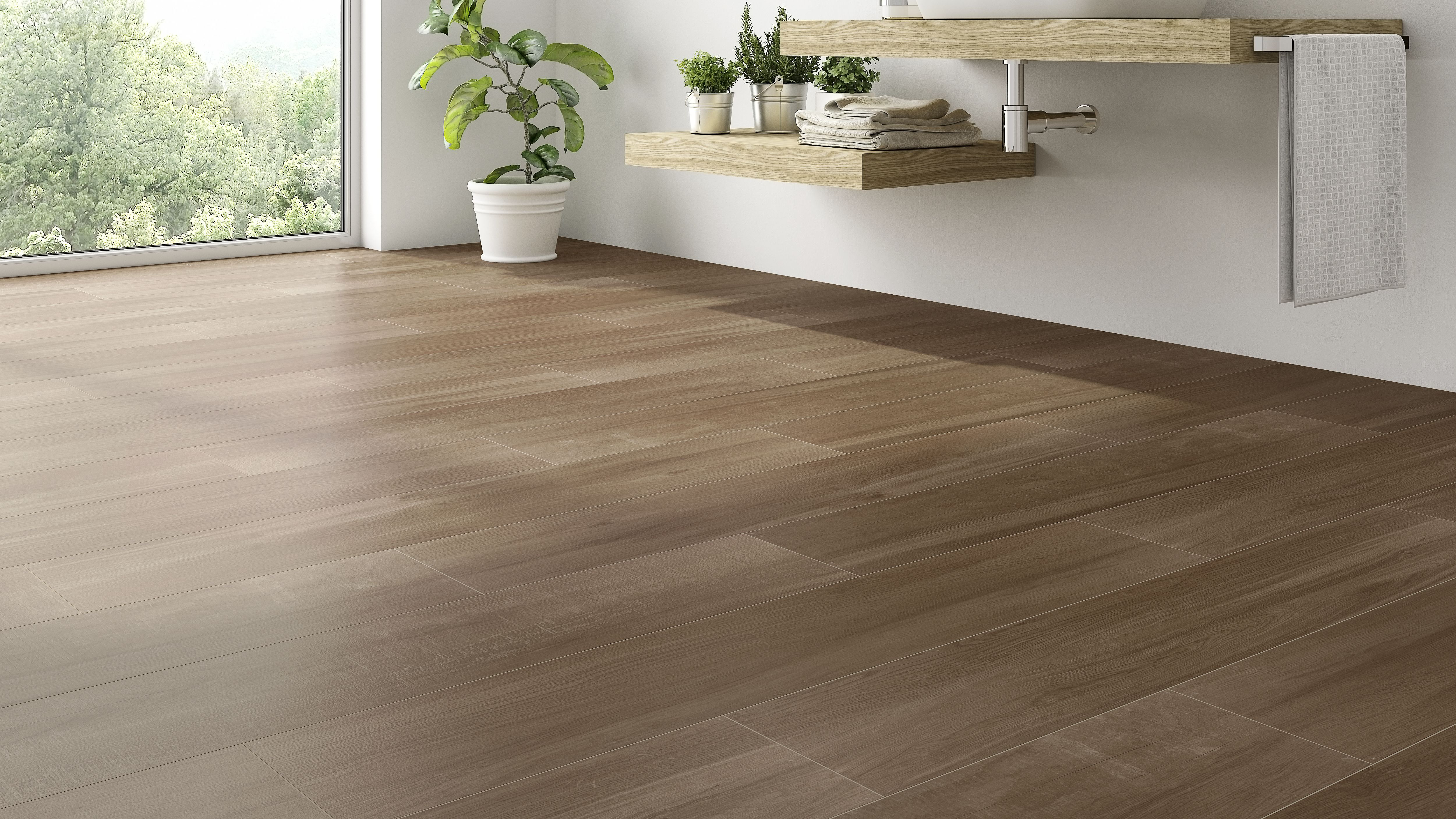 Pavimento cerâmico Artens Terk Honey 23x120 cm - 7