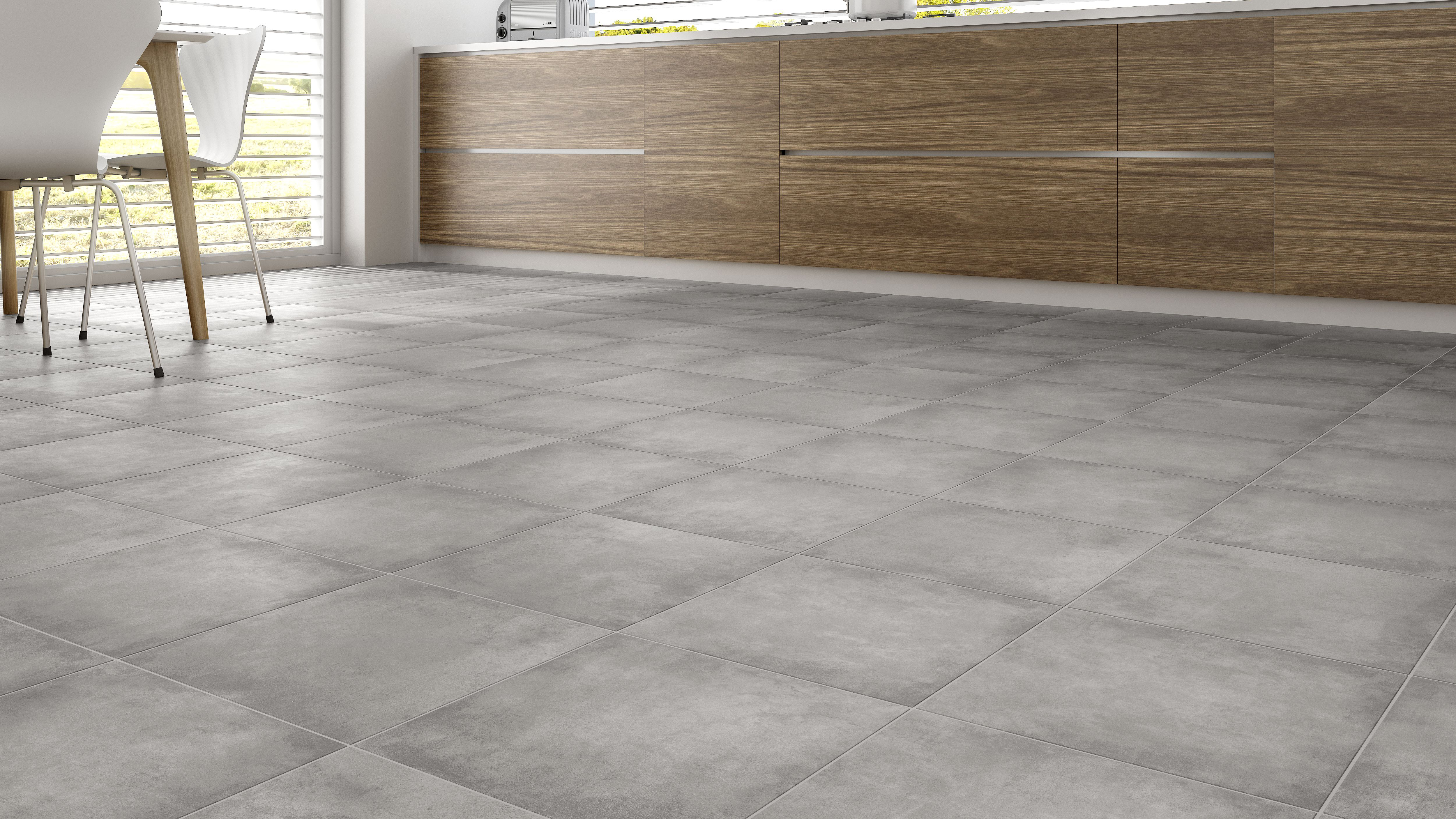 Suelo porcelánico Velez efecto cemento grey 33.3x33.3 cm C3 ARTENS - 5