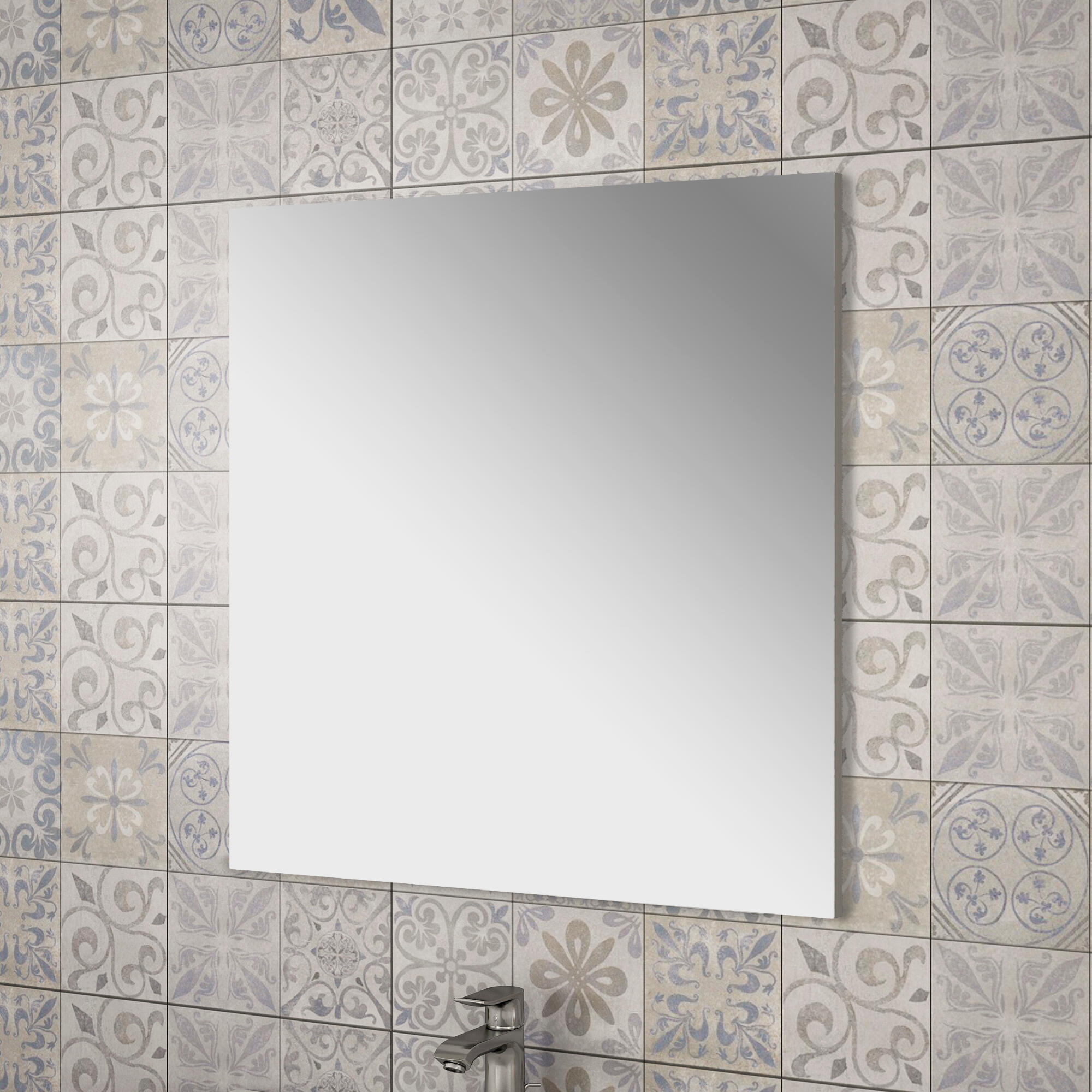 Espejo sin moldura rectangular Lain 80x100 cm - 7