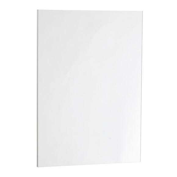 Espejo enmarcado rectangular Lain gris 50 x80 cm