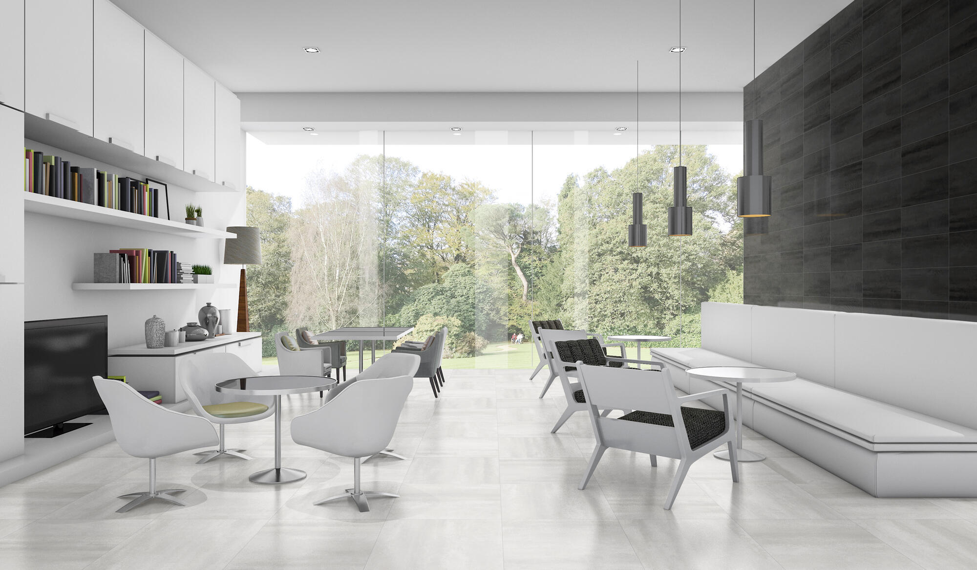 Suelo/azulejo porcelánico ng sinergy efecto metal blanco 60x60 cm c1