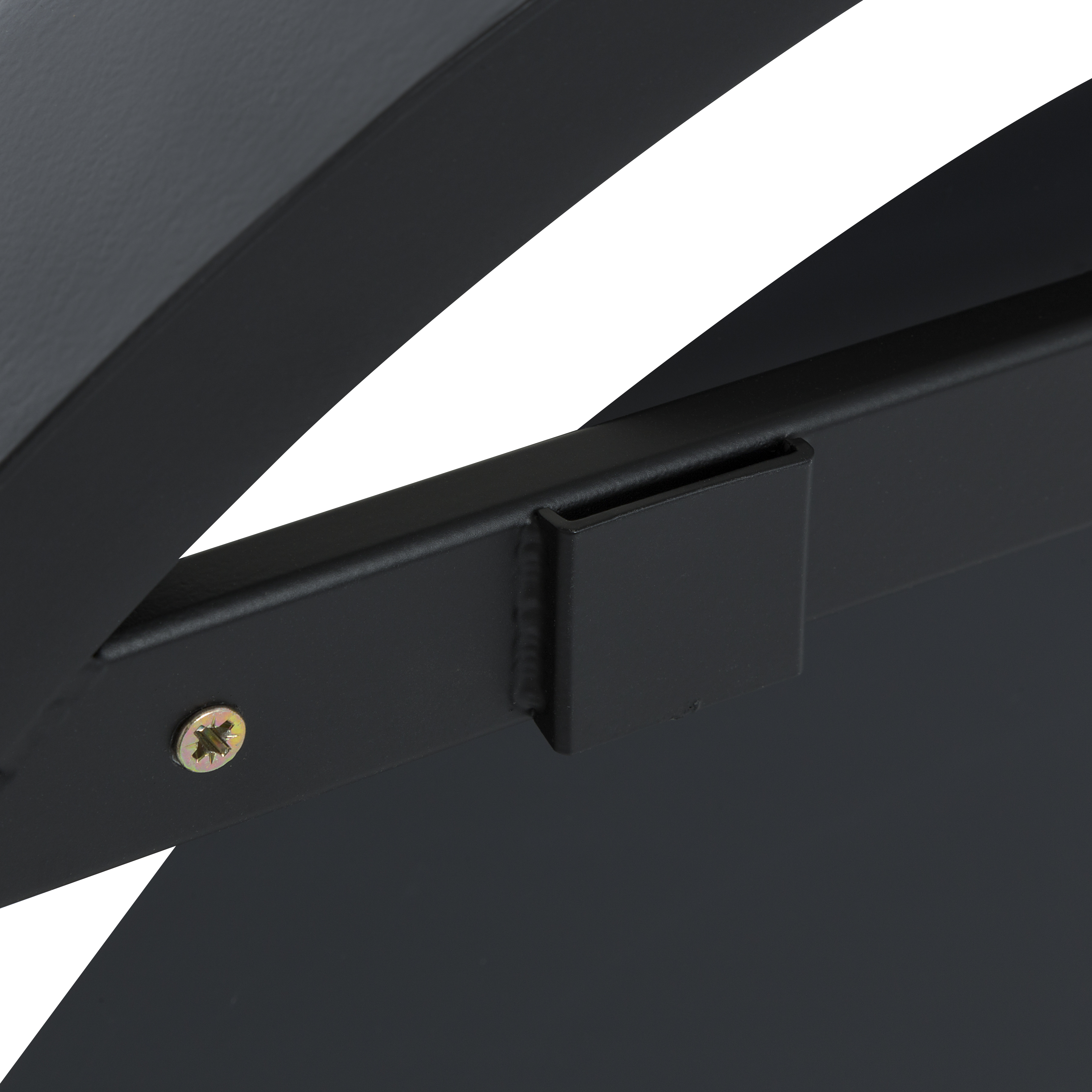 Specchio OUTLINE tondo in resina nero Ø 60 cm - 6