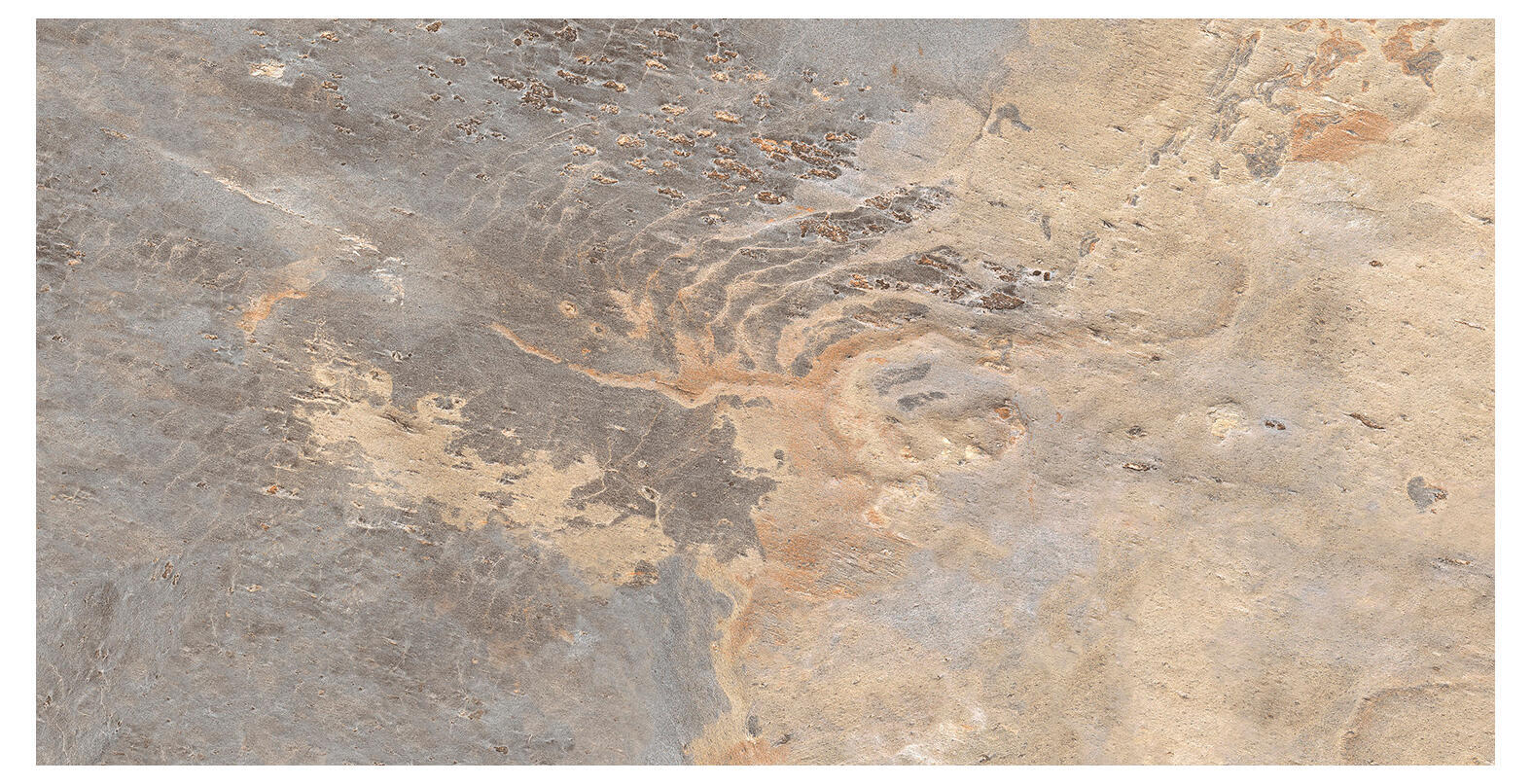 Suelo/azulejo porcelánico ardesia efecto piedra, pizarra marrón 32x62.5 cm