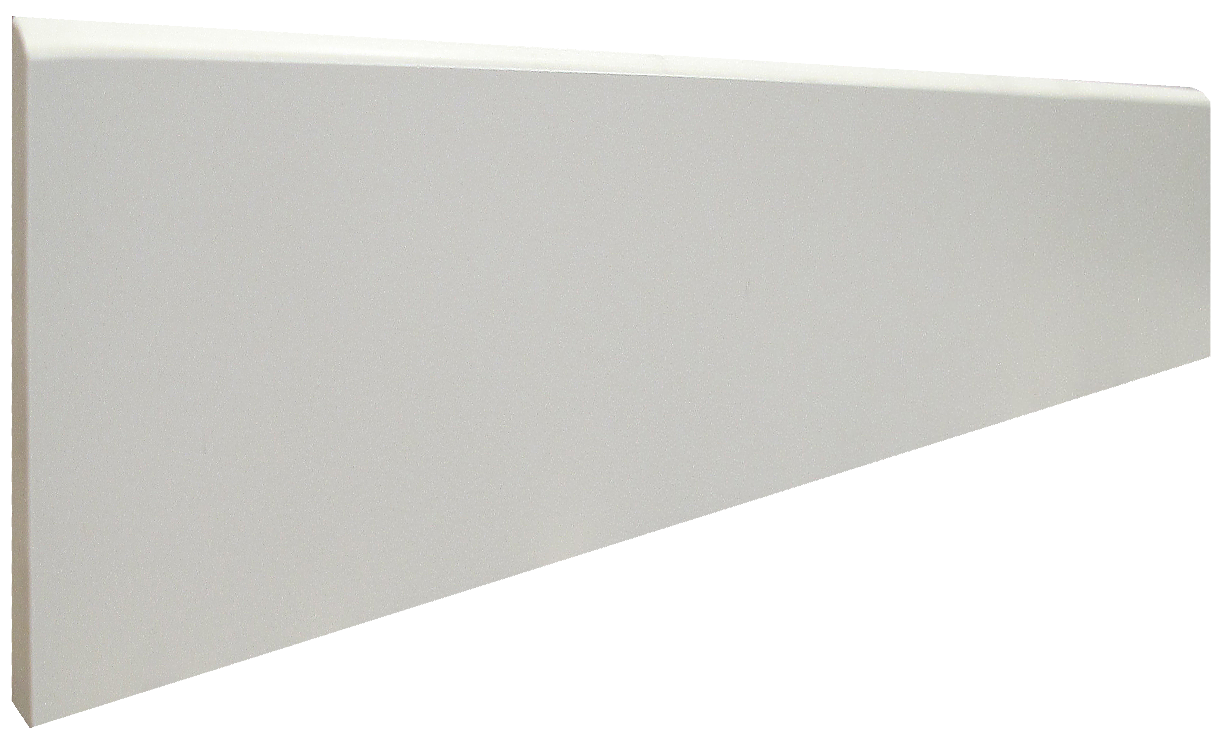 Rodapié porcelánico stark 60x8 cm cemento blanco natural