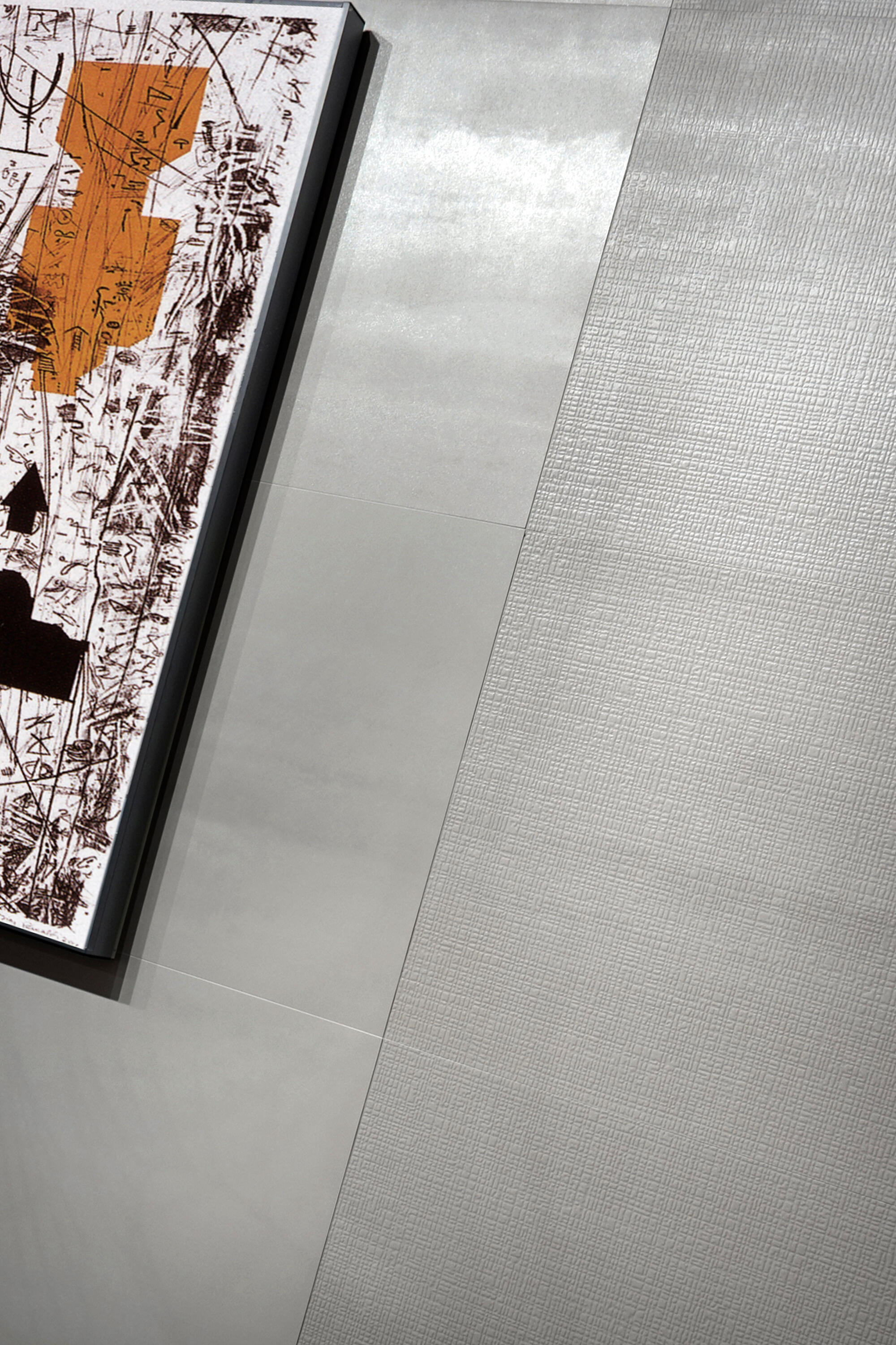 Suelo/azulejo porcelánico ng sinergy efecto metal gris 60x120 cm c1