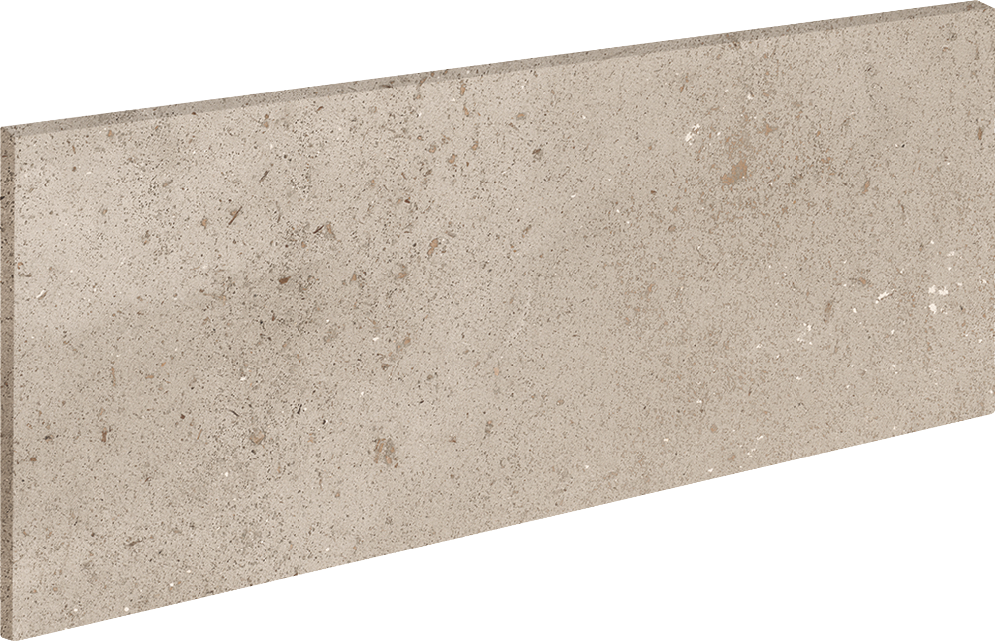 Rodapié cerámico litos 40x18 cm piedra marrón