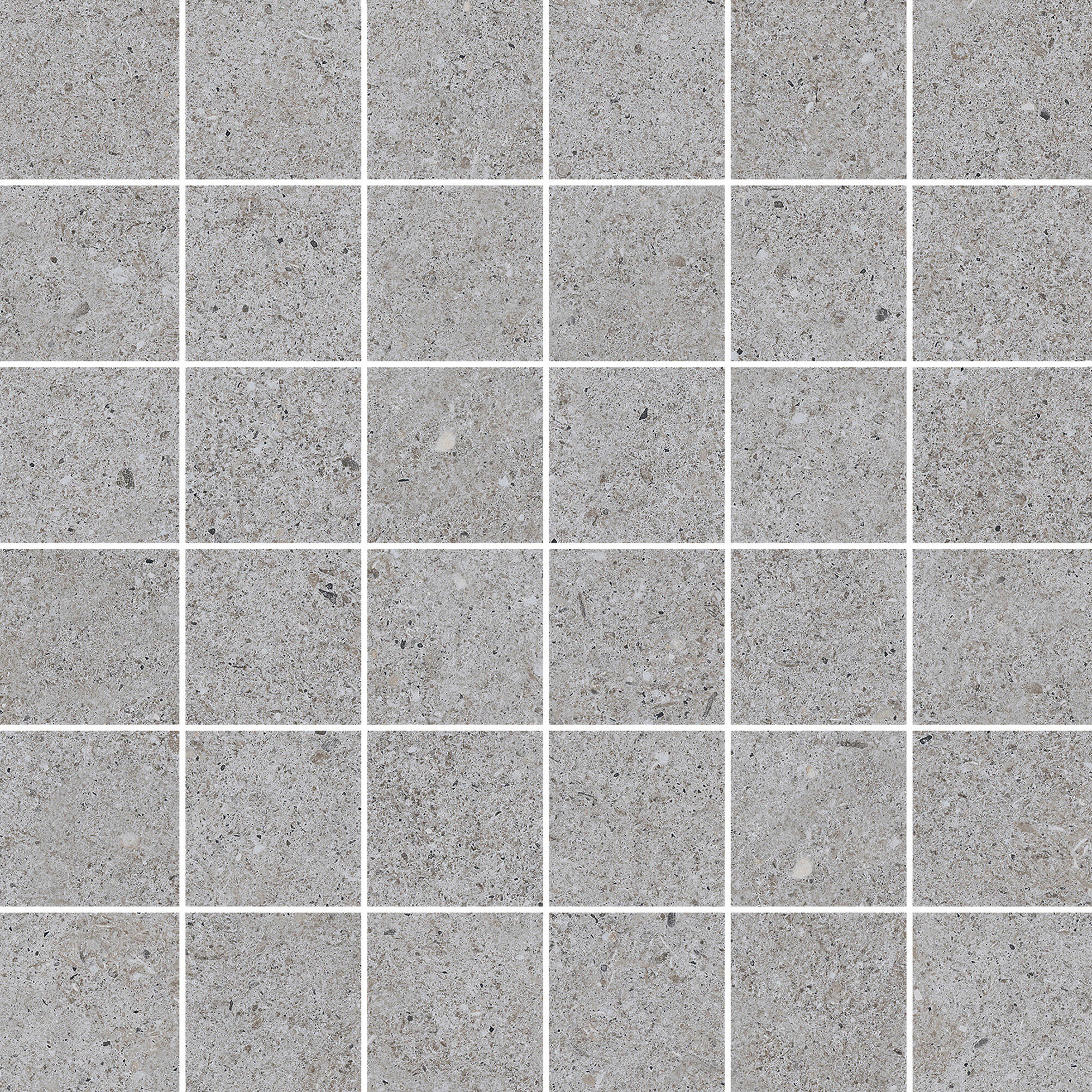 Azulejo mosaico gres esmaltado sassi efecto piedra gris 30x30 cm