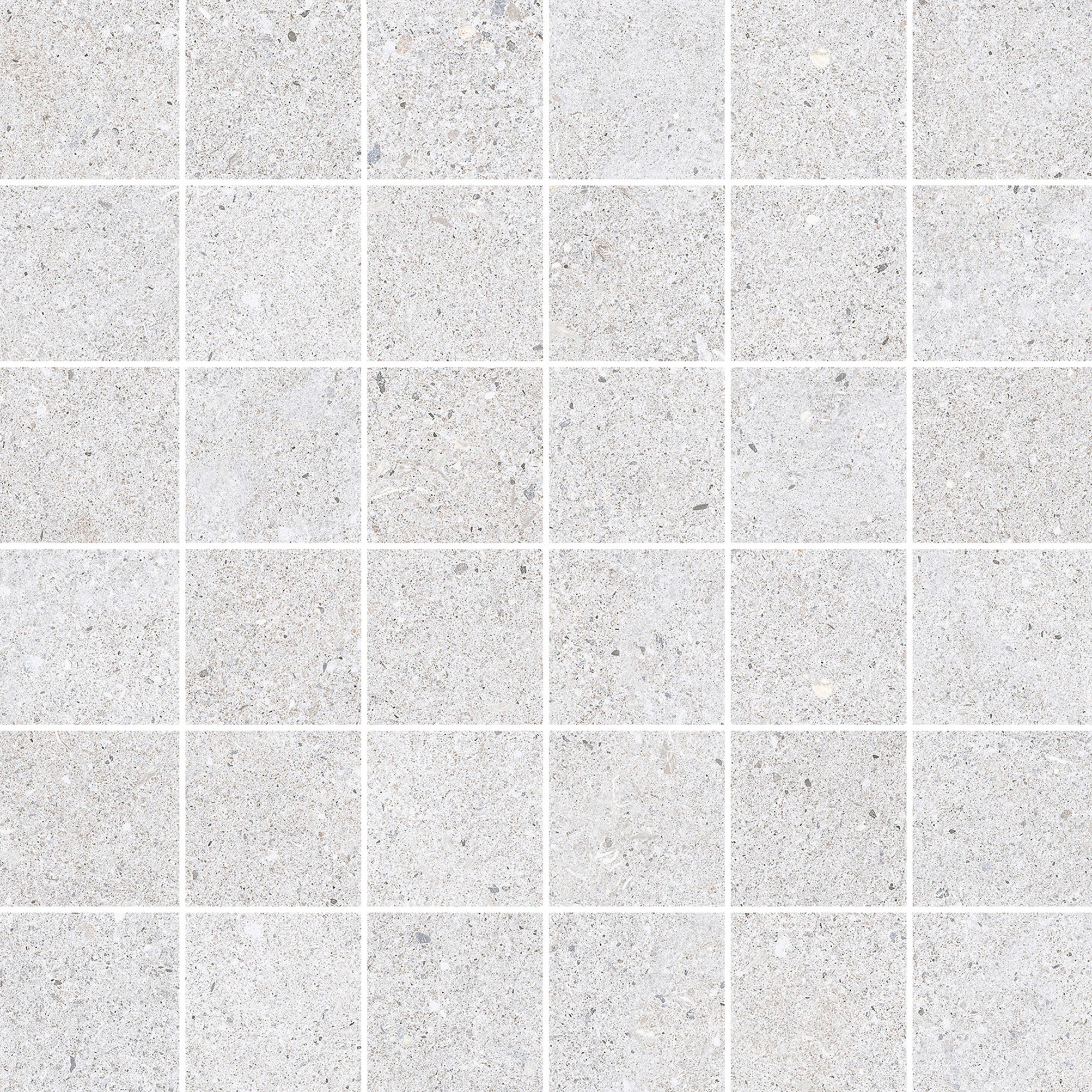 Azulejo mosaico gres esmaltado sassi efecto piedra gris 30x30 cm