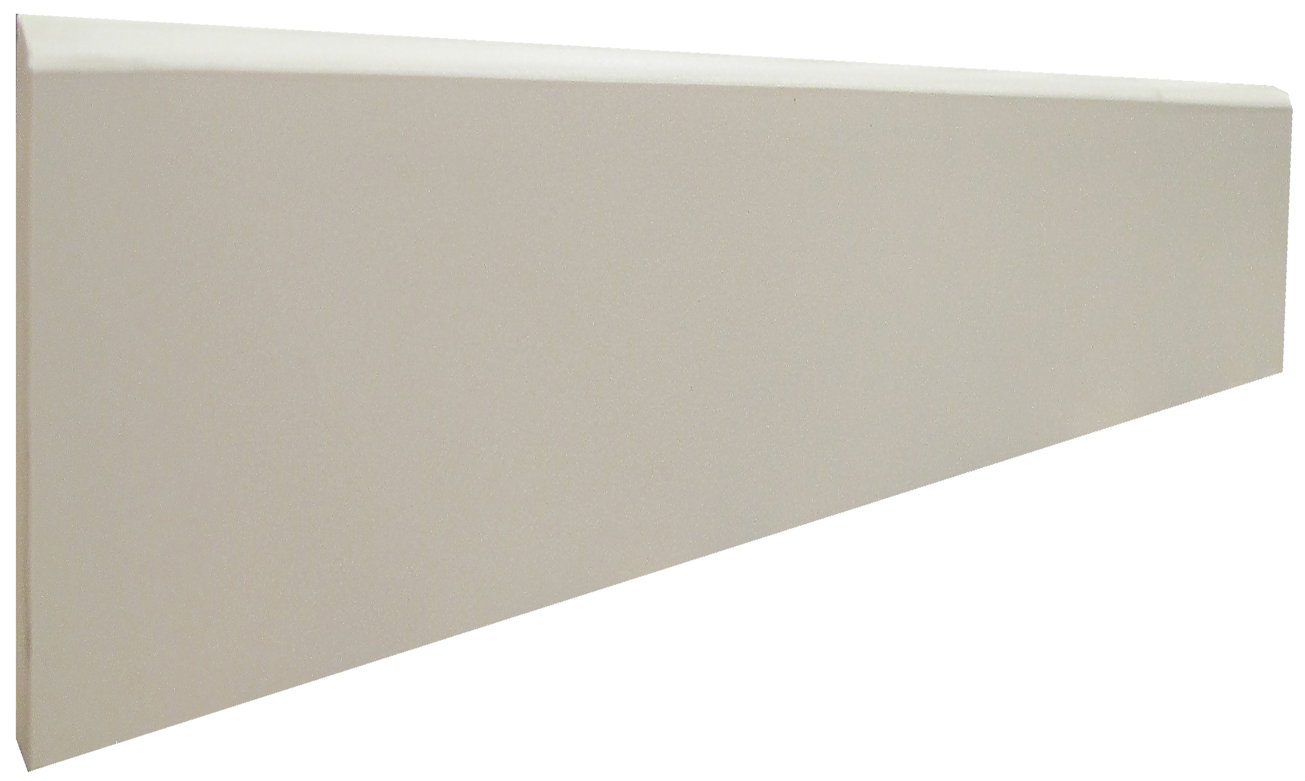Rodapié porcelánico stark 60x8 cm cemento marfil natural