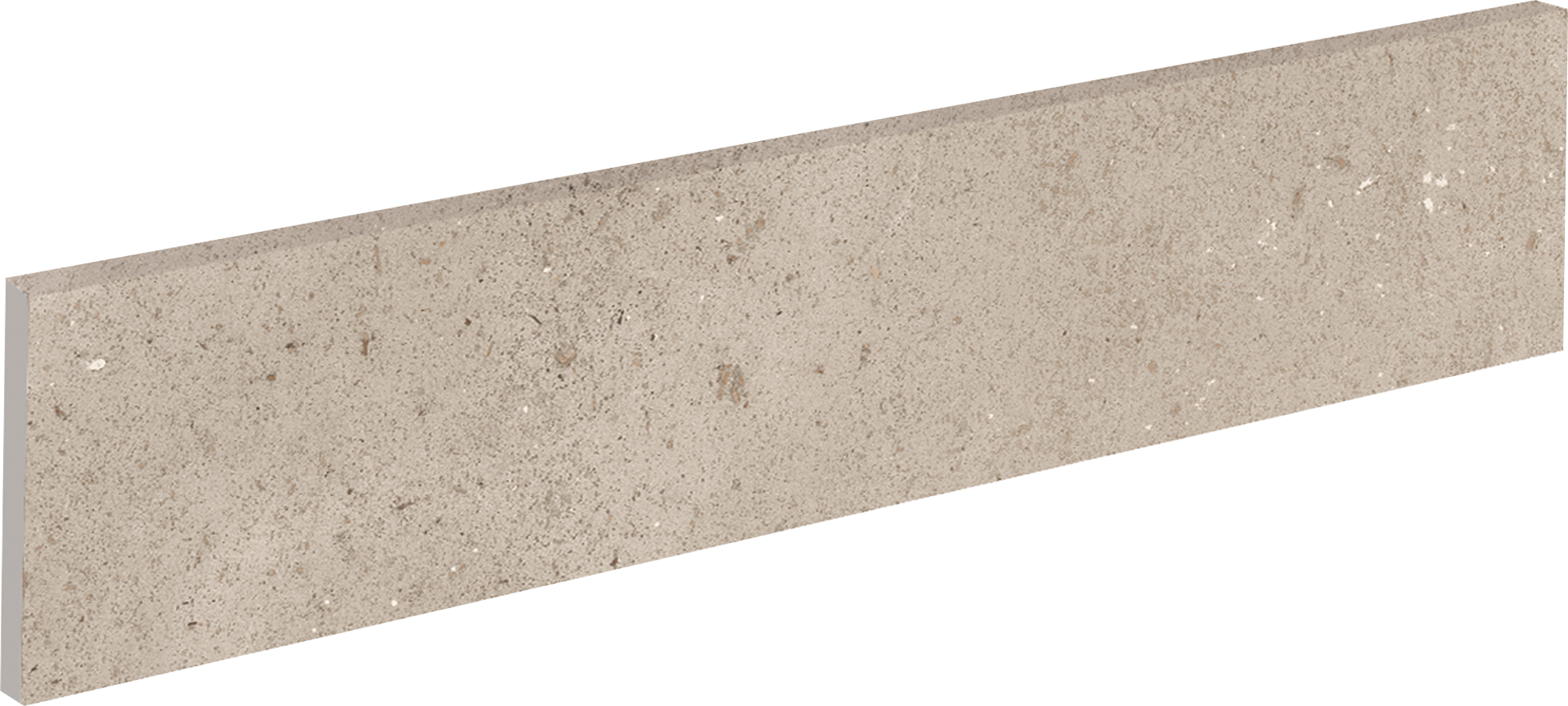 Rodapié cerámico litos 40x9 cm piedra marrón