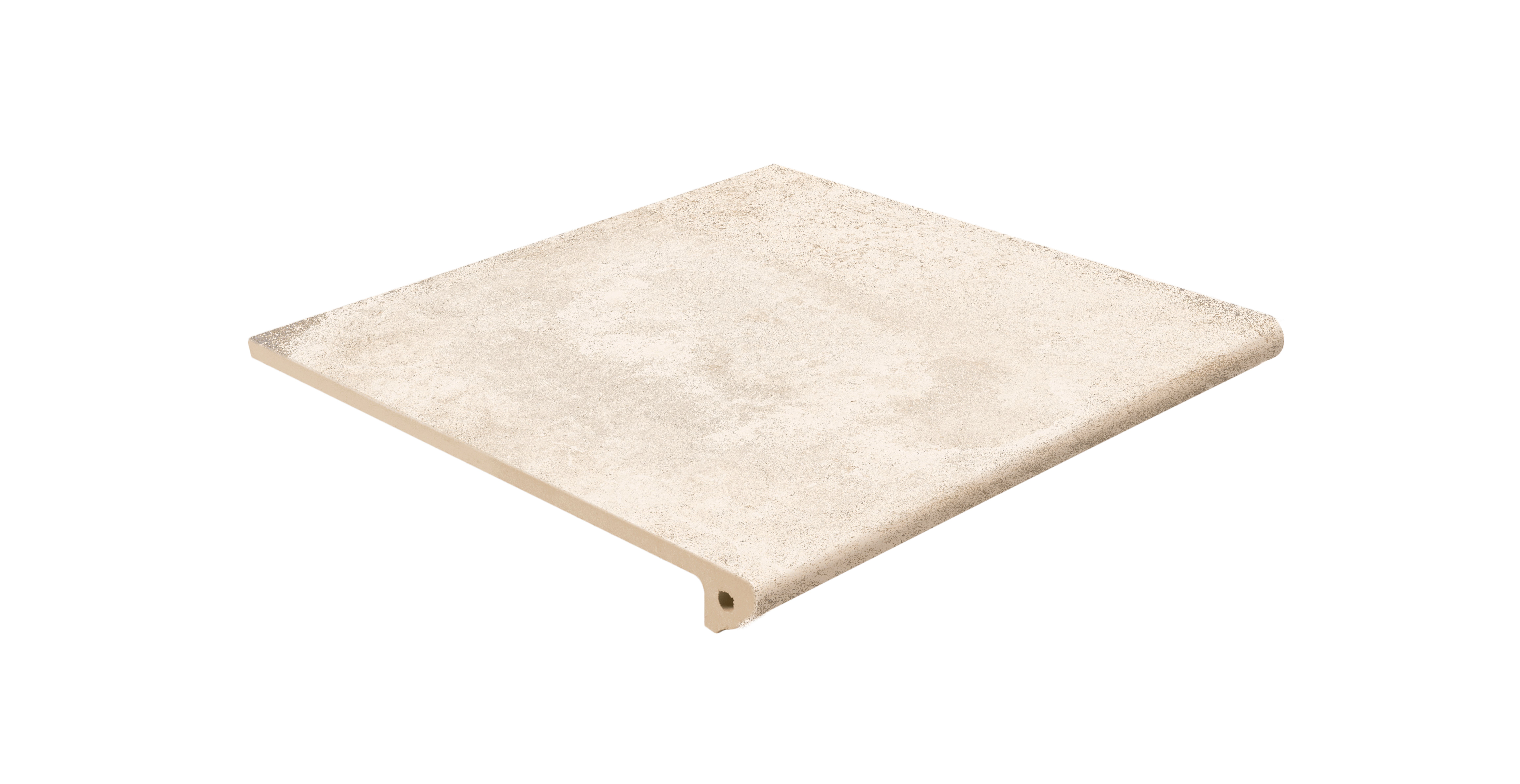 Baldosas para peldaños de escalera cerámica alhamar de 33x33cm blanco exterior