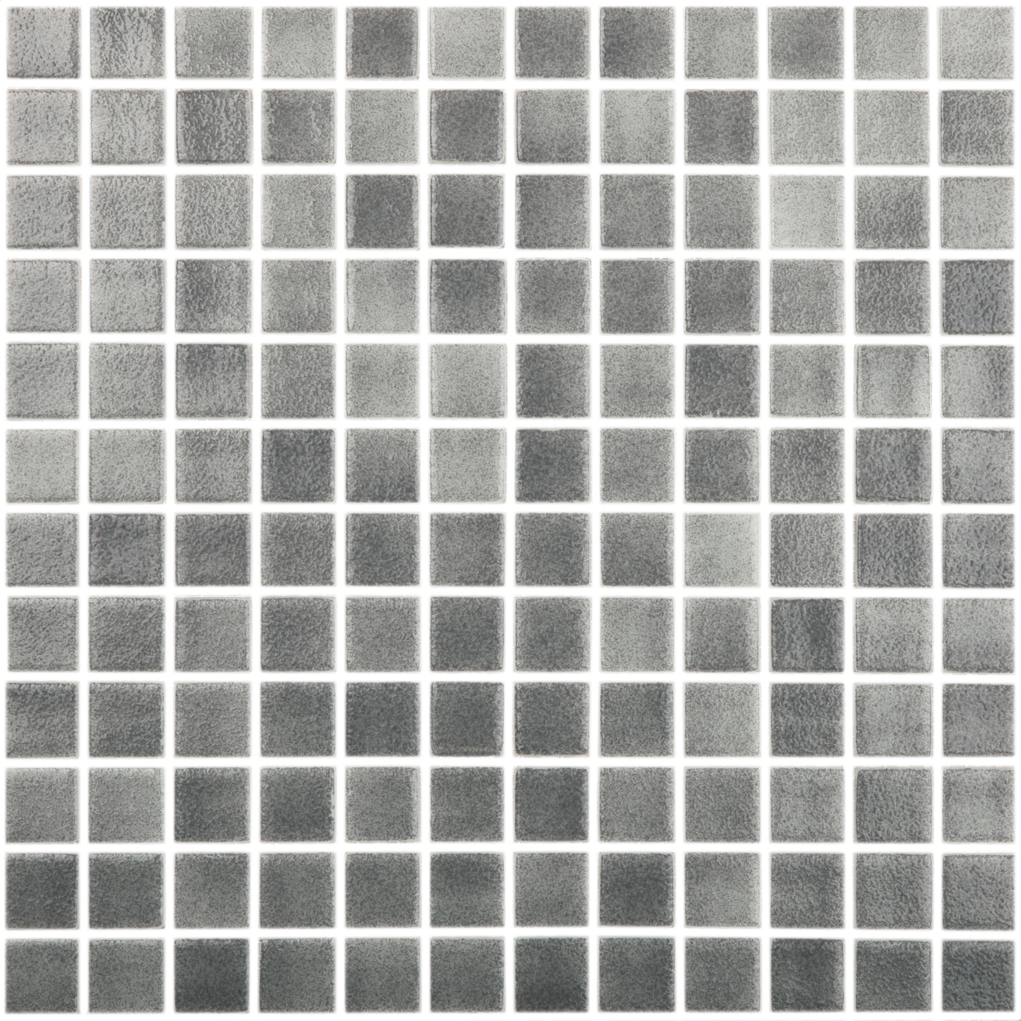 Gresite niebla brillante 25x cm gris / plata