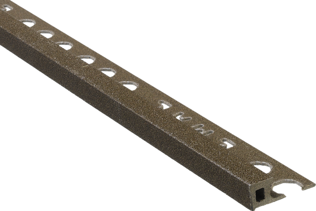 Perfil de esquina interna  de pvc Pizarra  2.5m x1.2cm