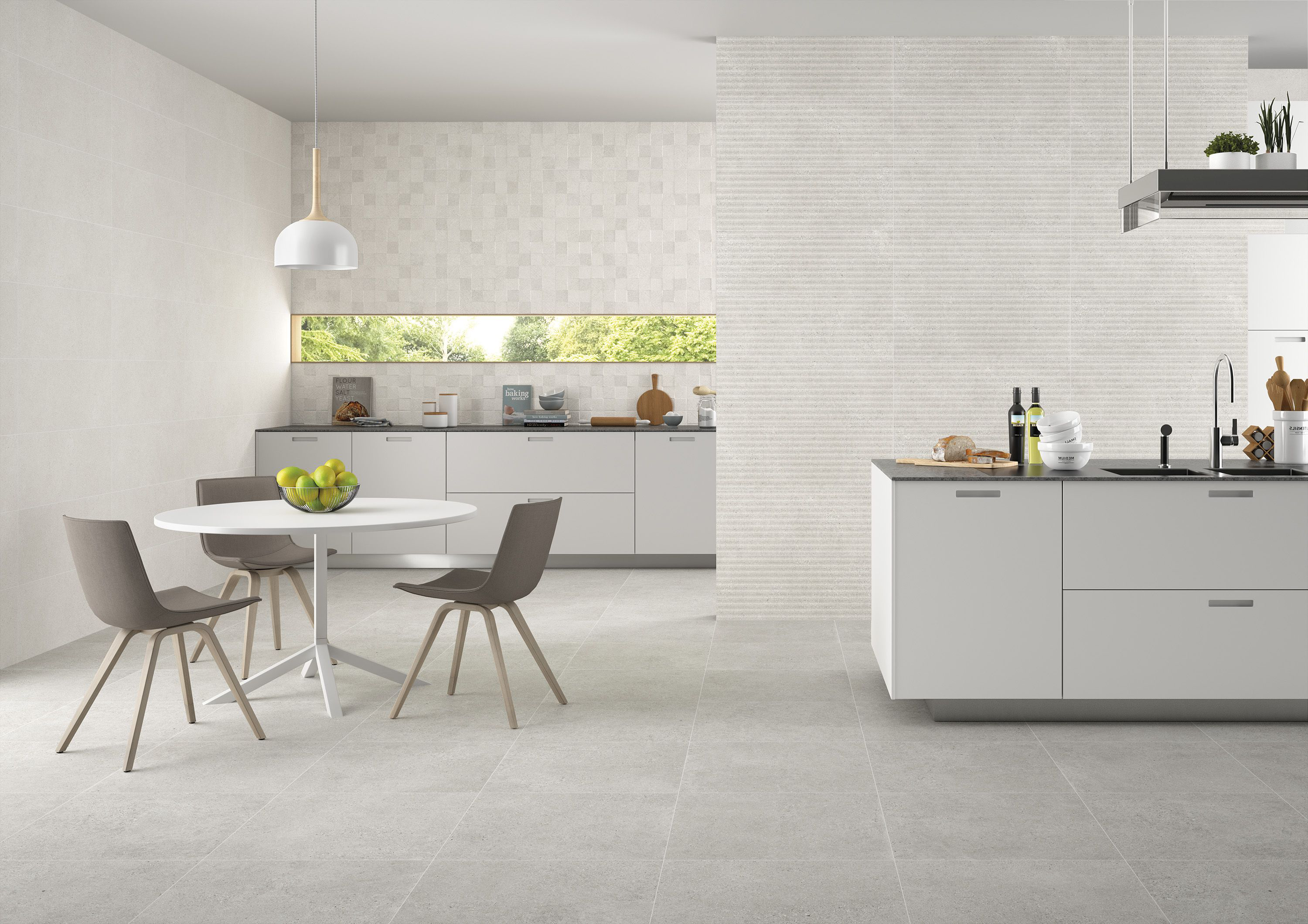 Suelo/azulejo cerámico homestone efecto piedra gris 60x60 cm c3