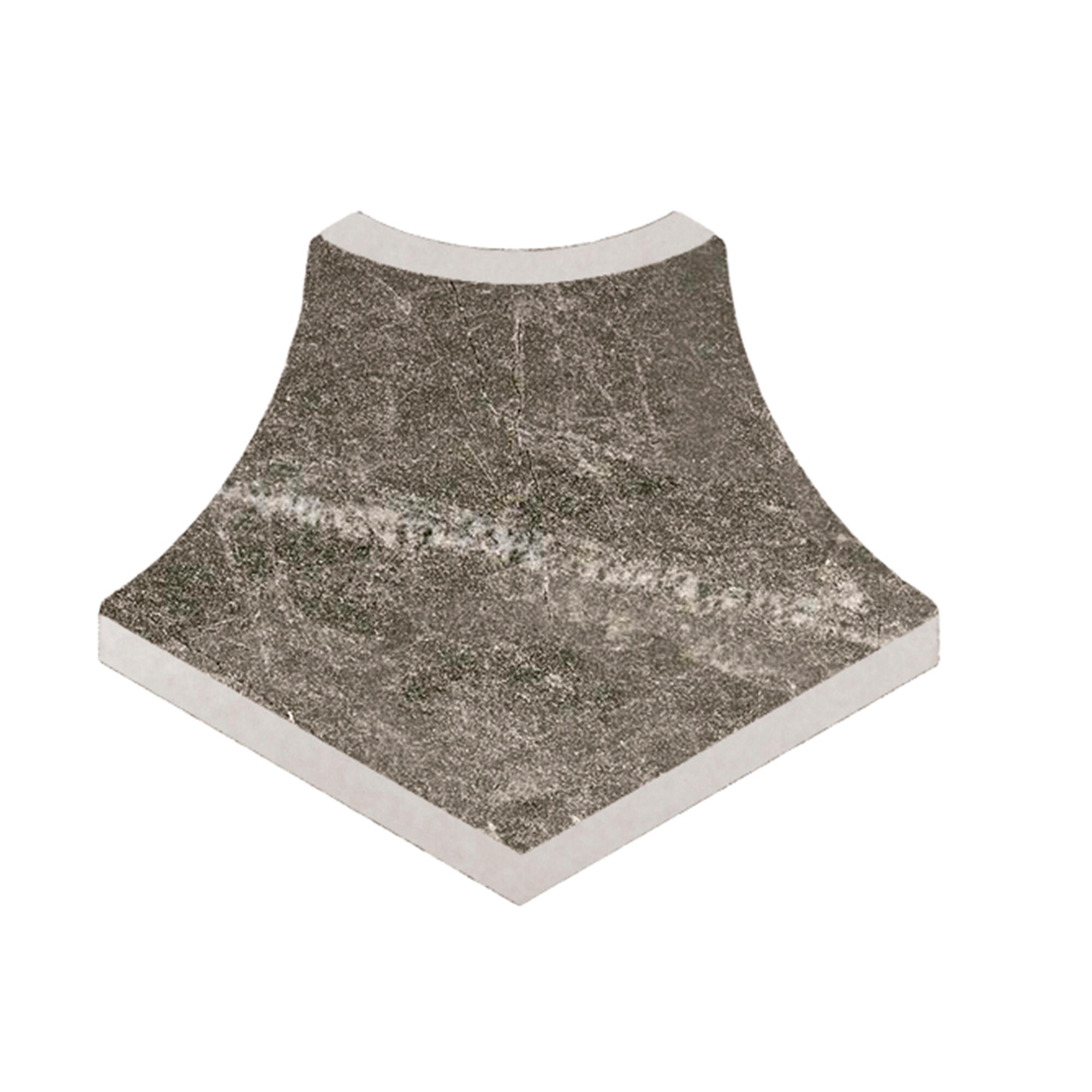 Baldosas para peldaños de escalera cerámica imperial de 5x5cm marrón