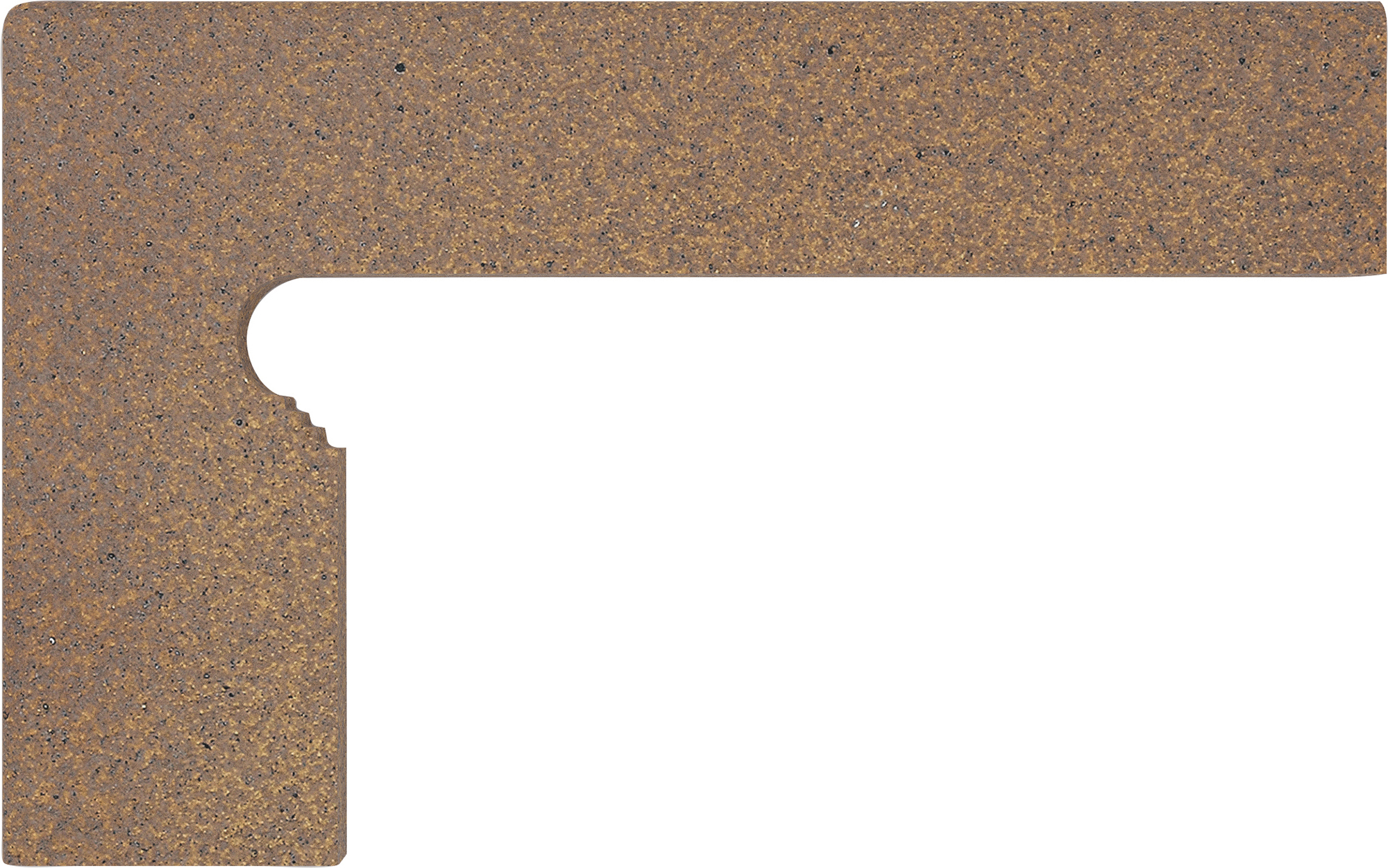 Zanquín cerámico bastin natural 40x24.5 cm terracota natural