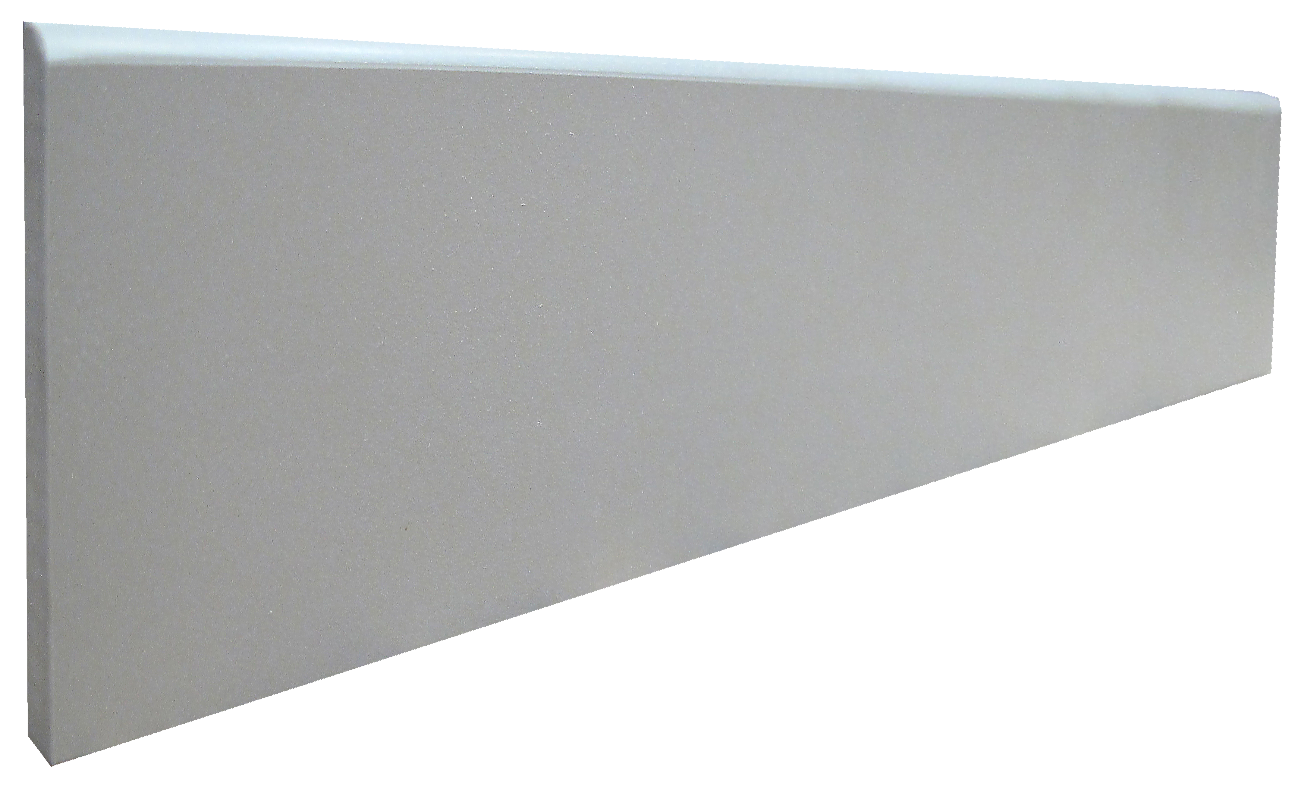 Rodapié porcelánico stark 60x8 cm cemento gris natural