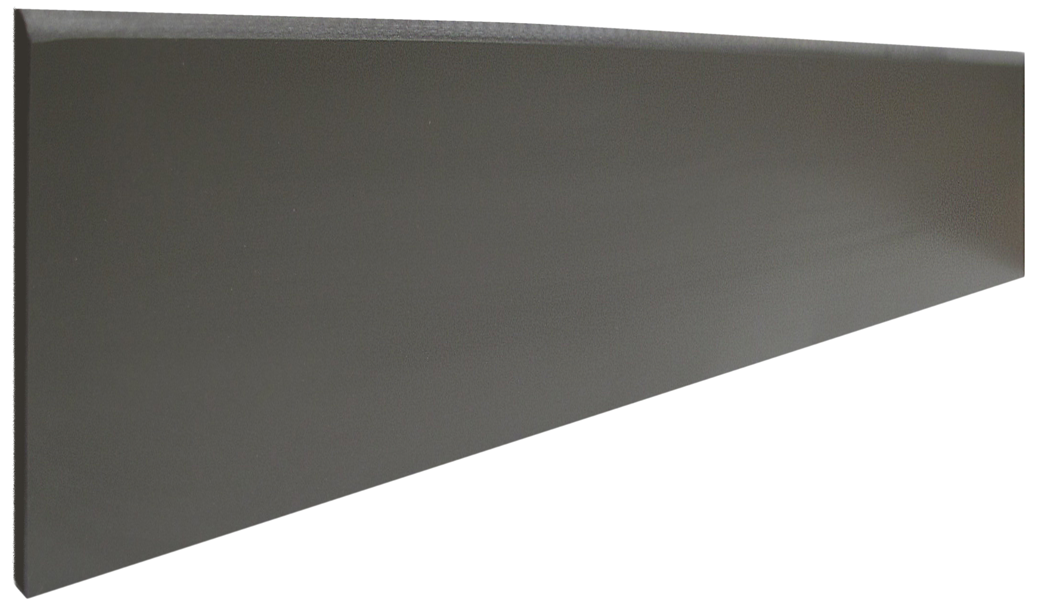 Rodapié porcelánico stark 60x8 cm cemento antracita natural grespania
