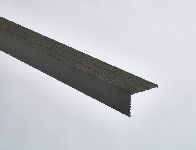 Peldaño pvc Astra Nori negro 255x2.5cm espesor 40mm