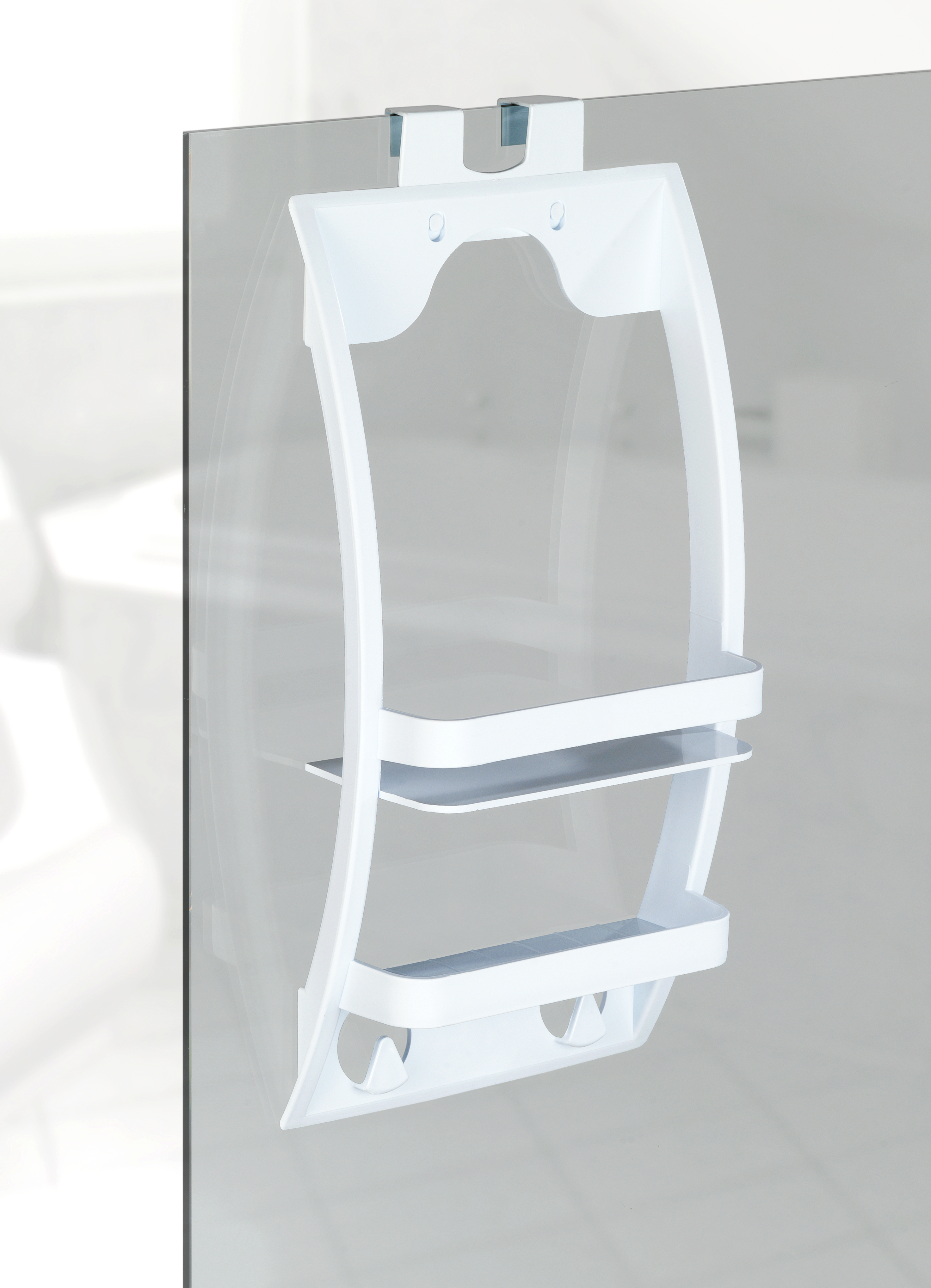 Organizador de ducha blanco 26x54.5x26 cm - 13