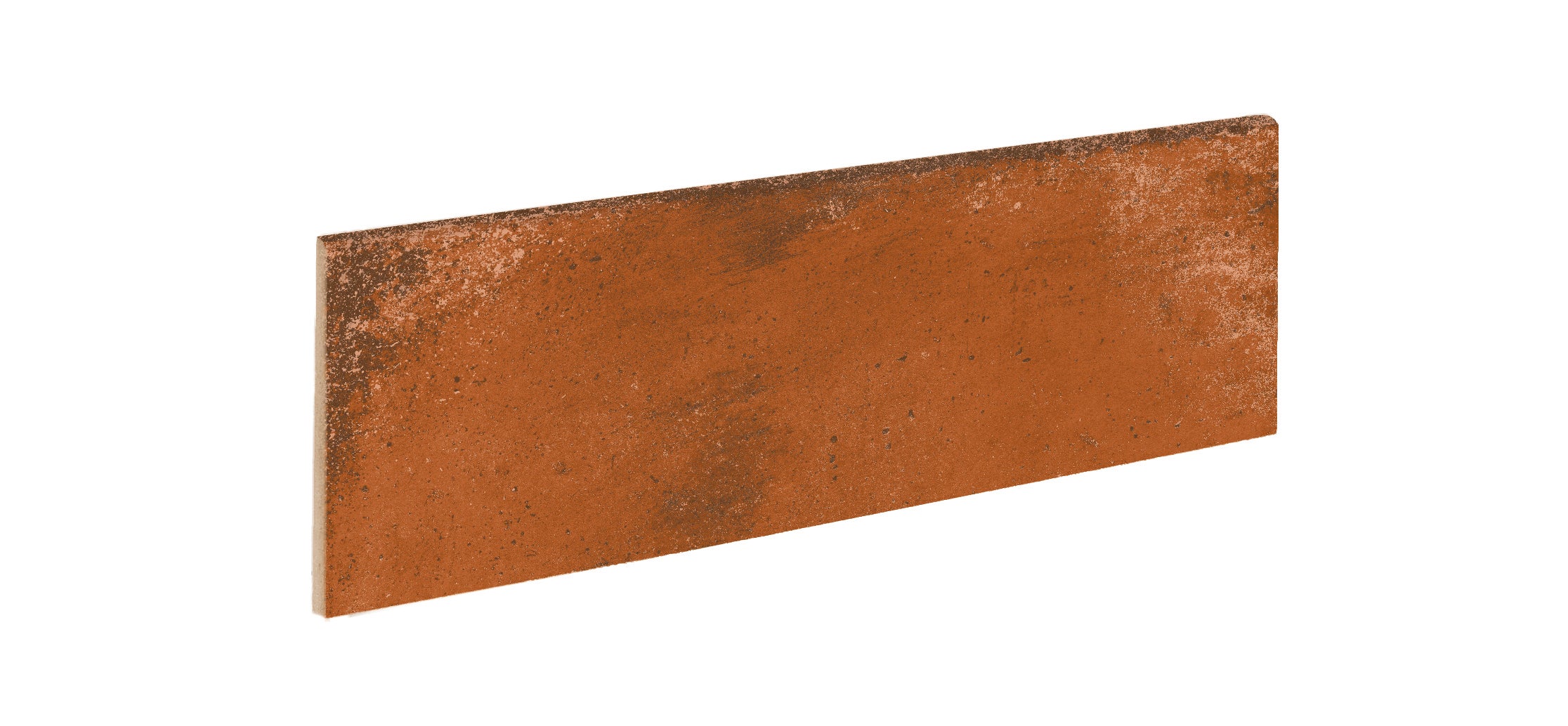 Rodapié cerámico alhamar 33x9 cm terracota rojo