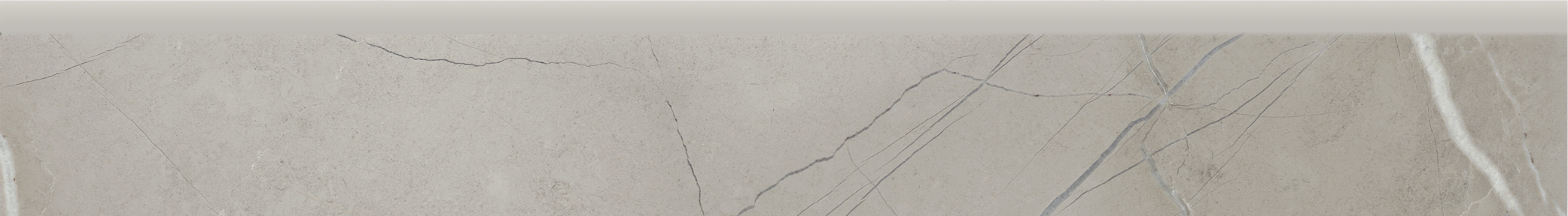 Rodapié porcelánico pandora 60x8.3 cm mármol gris