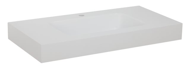 Lavabo de sobreponer Moode   91x12x10 cm