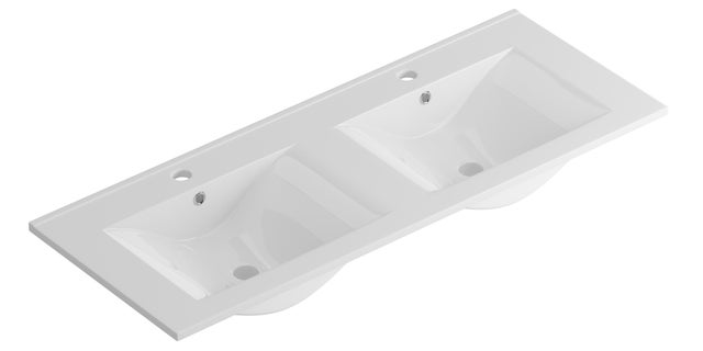 Lavabo encastrado Max  121x18x46 cm