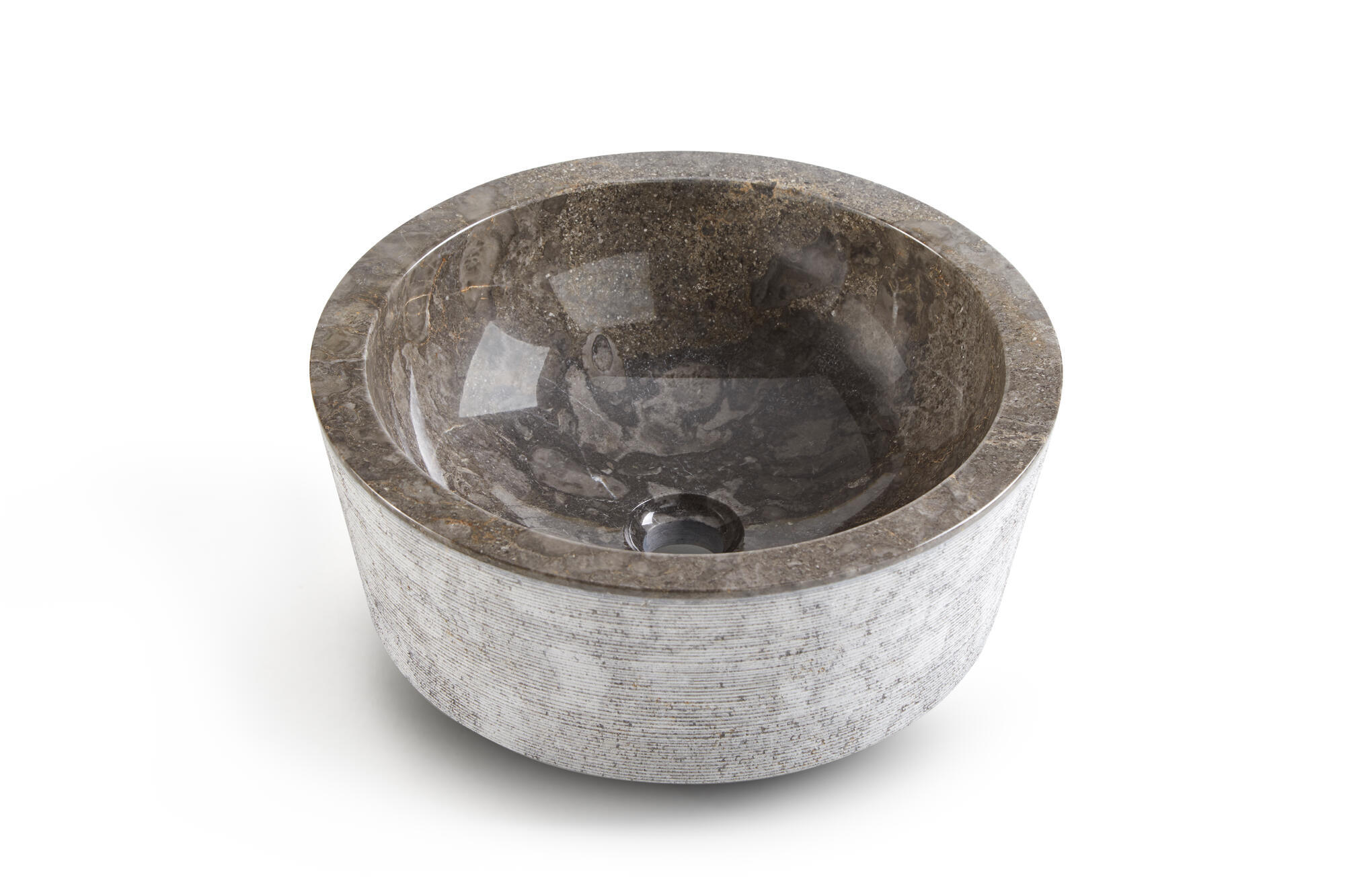 Lavabo de sobreponer bahia brillante 40x15x40 cm