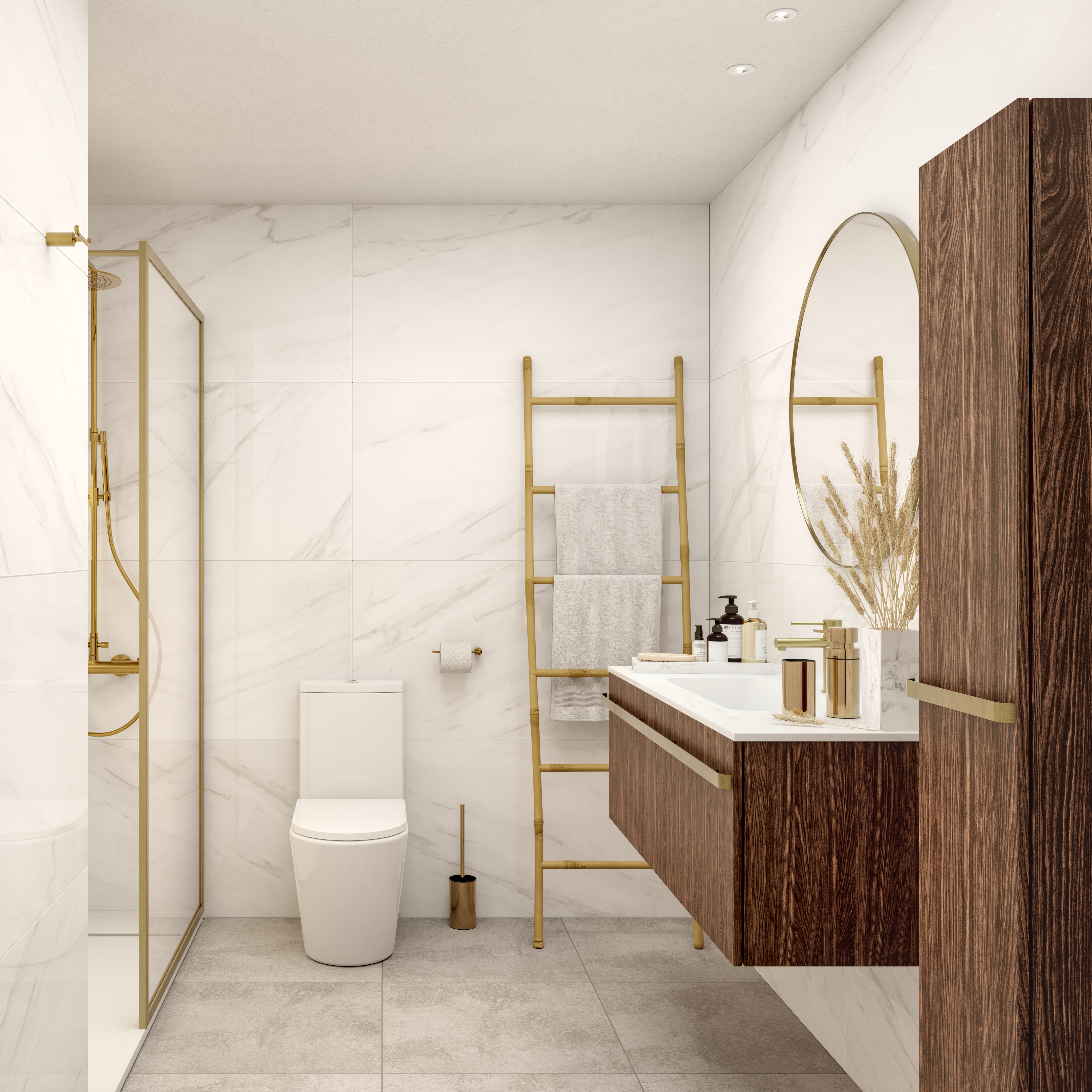 Lavatório de encastrar 121x15x46 cm branco Basins Mia - 2
