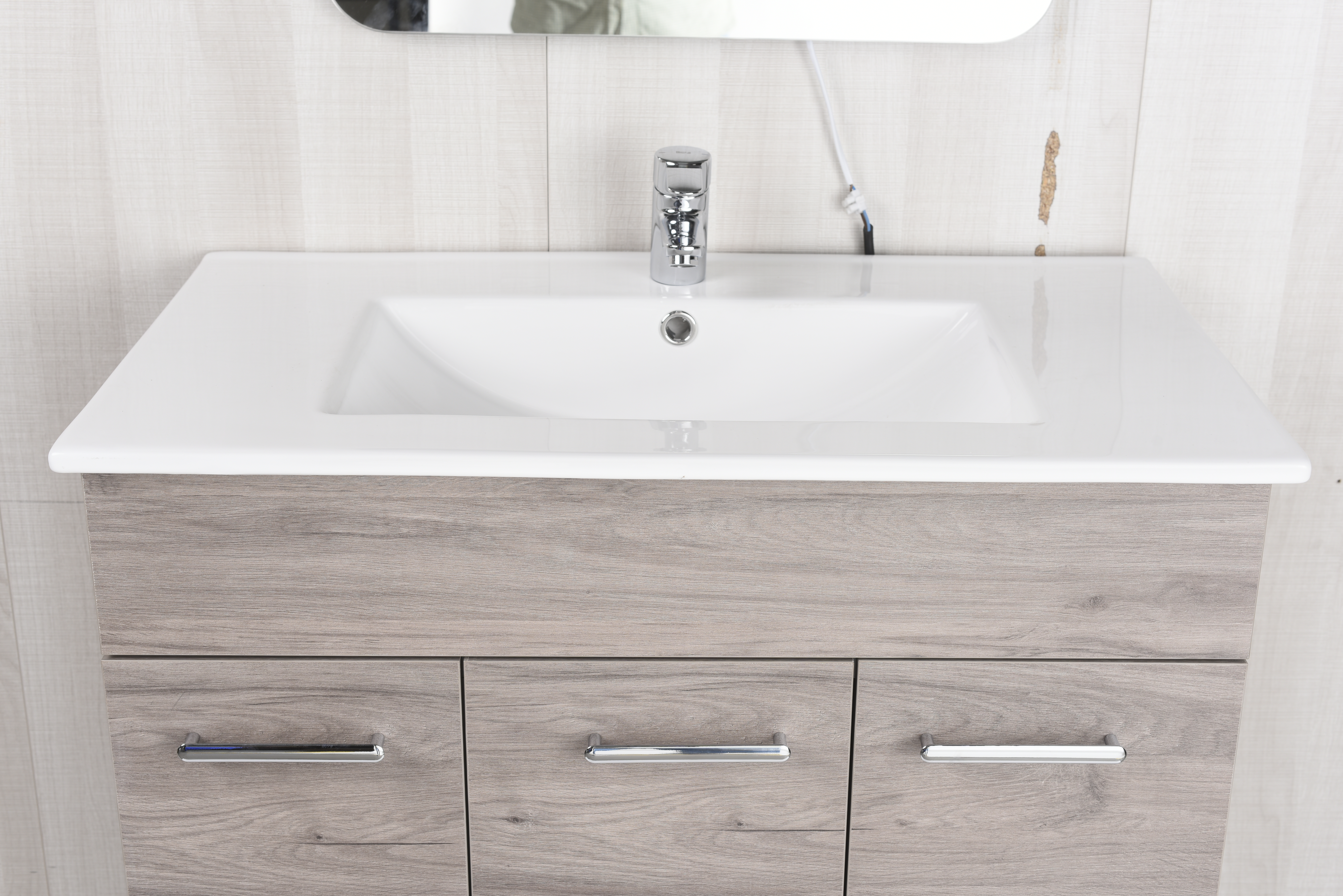 Lavatório de encastrar 81 cm branco Max - 3