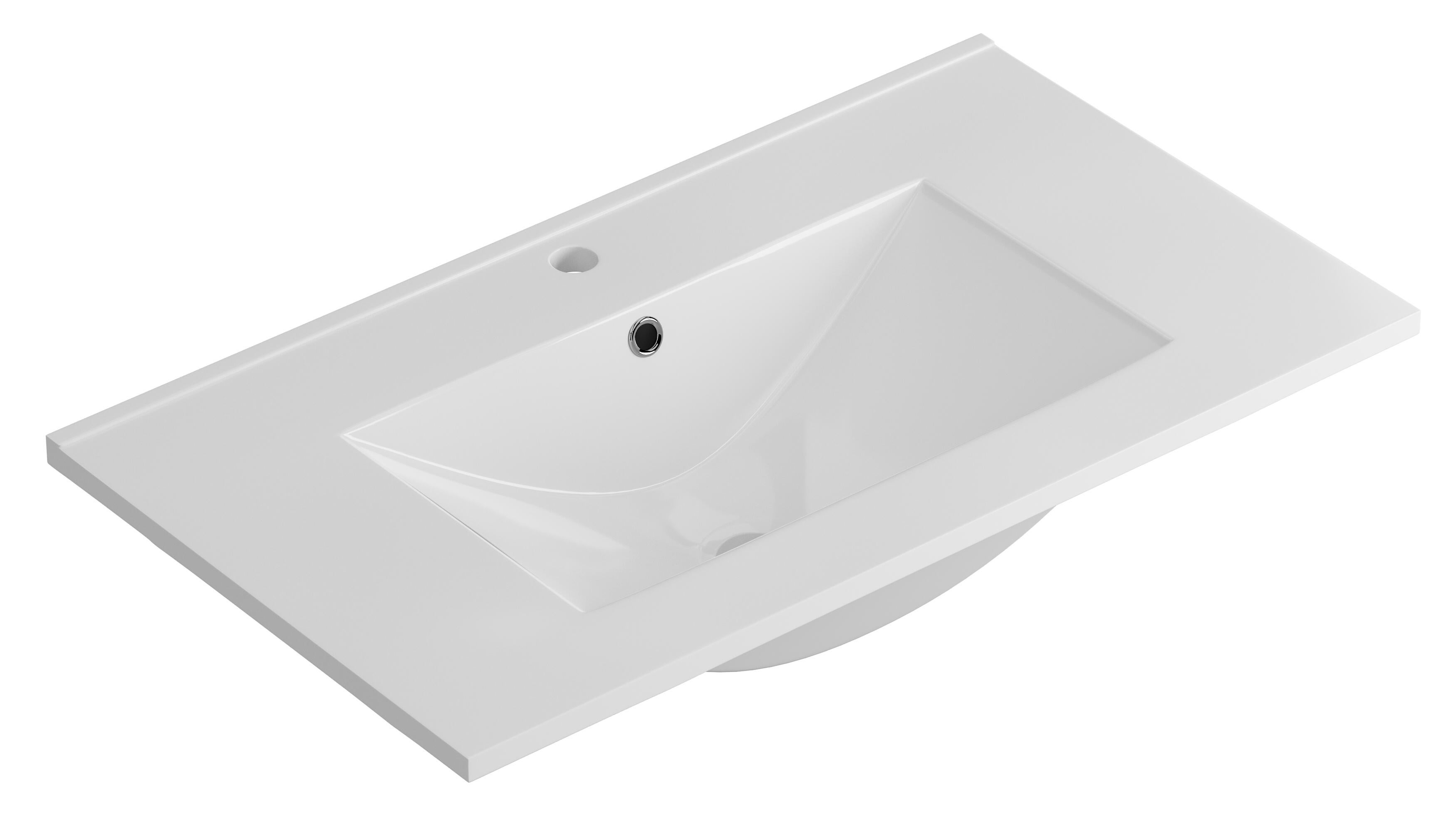 Lavabo encastrado max 101x18x46 cm