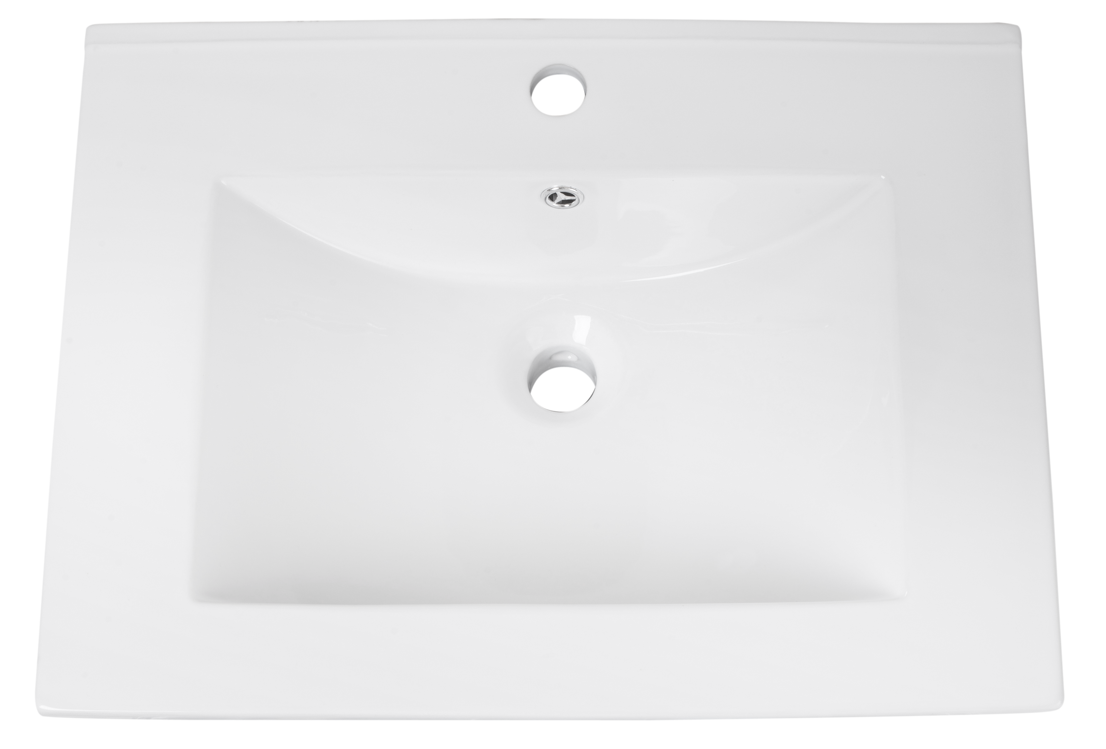 Mueble de baño con lavabo  Nerea nogal  60x45 cm - 7
