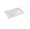 Lavatório de encastrar 81 cm branco Max