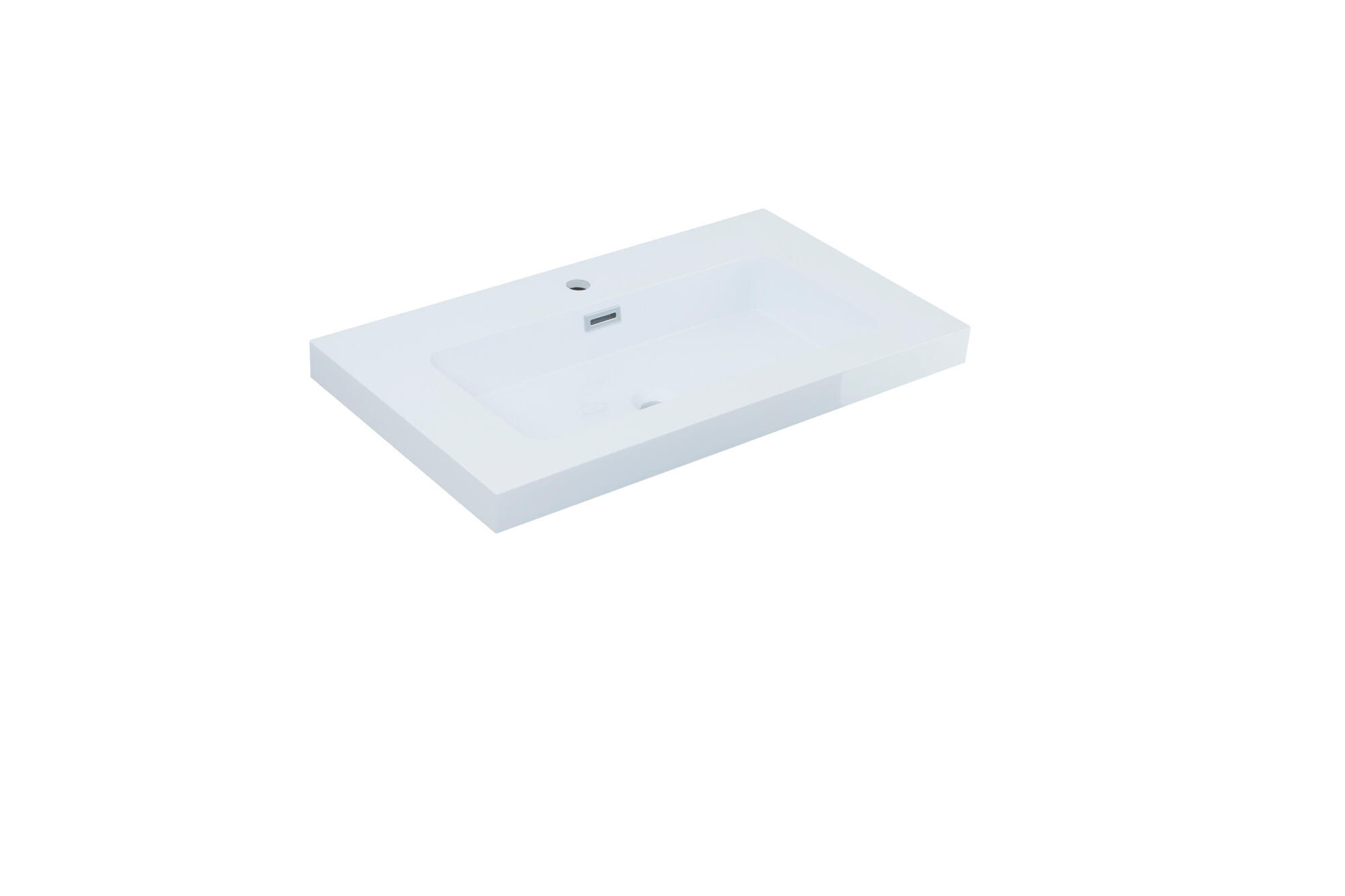 Lavabo encastrado grace 81x12x46 cm