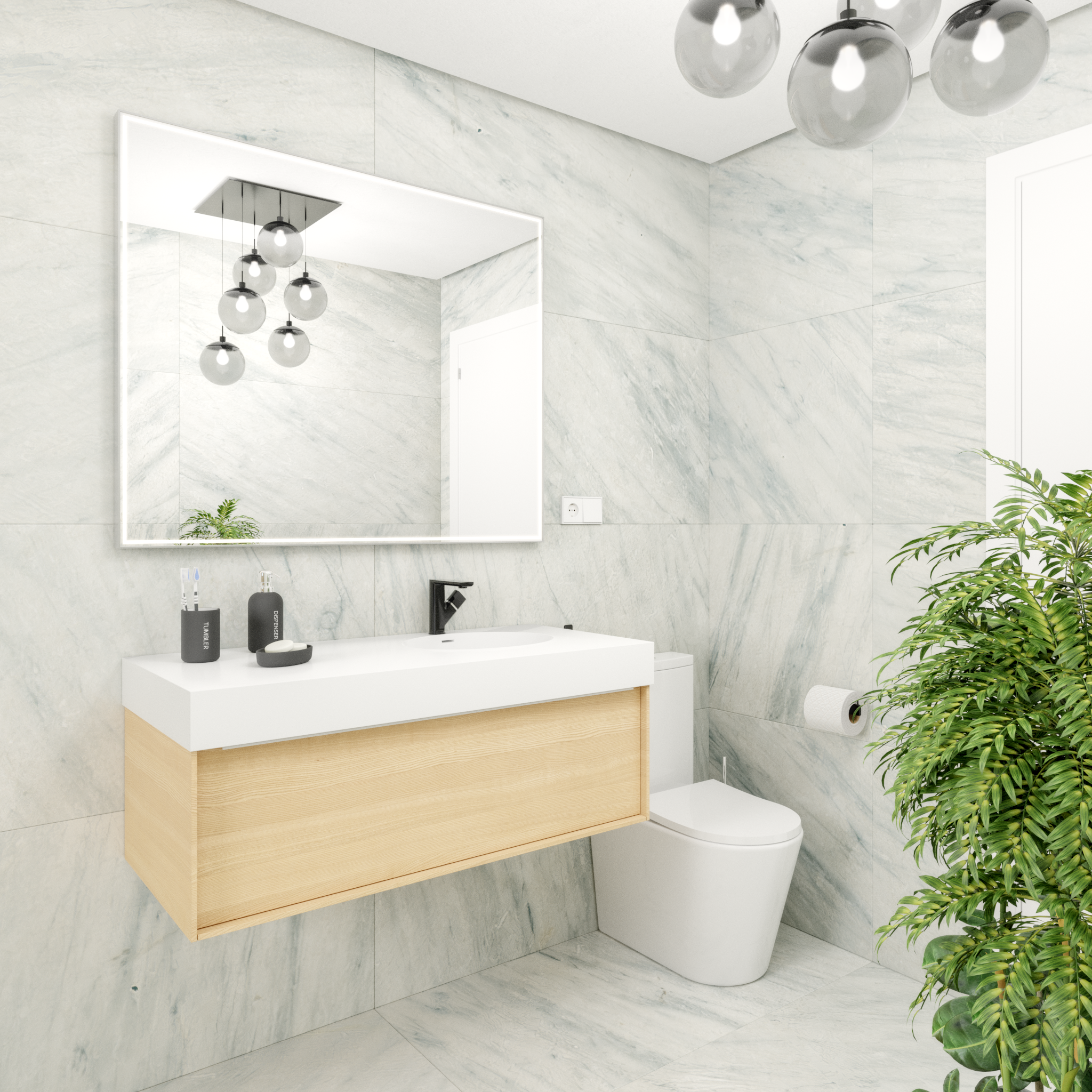 Rubinetto per lavabo Neo nero opaco SENSEA H 13.8 cm - 4